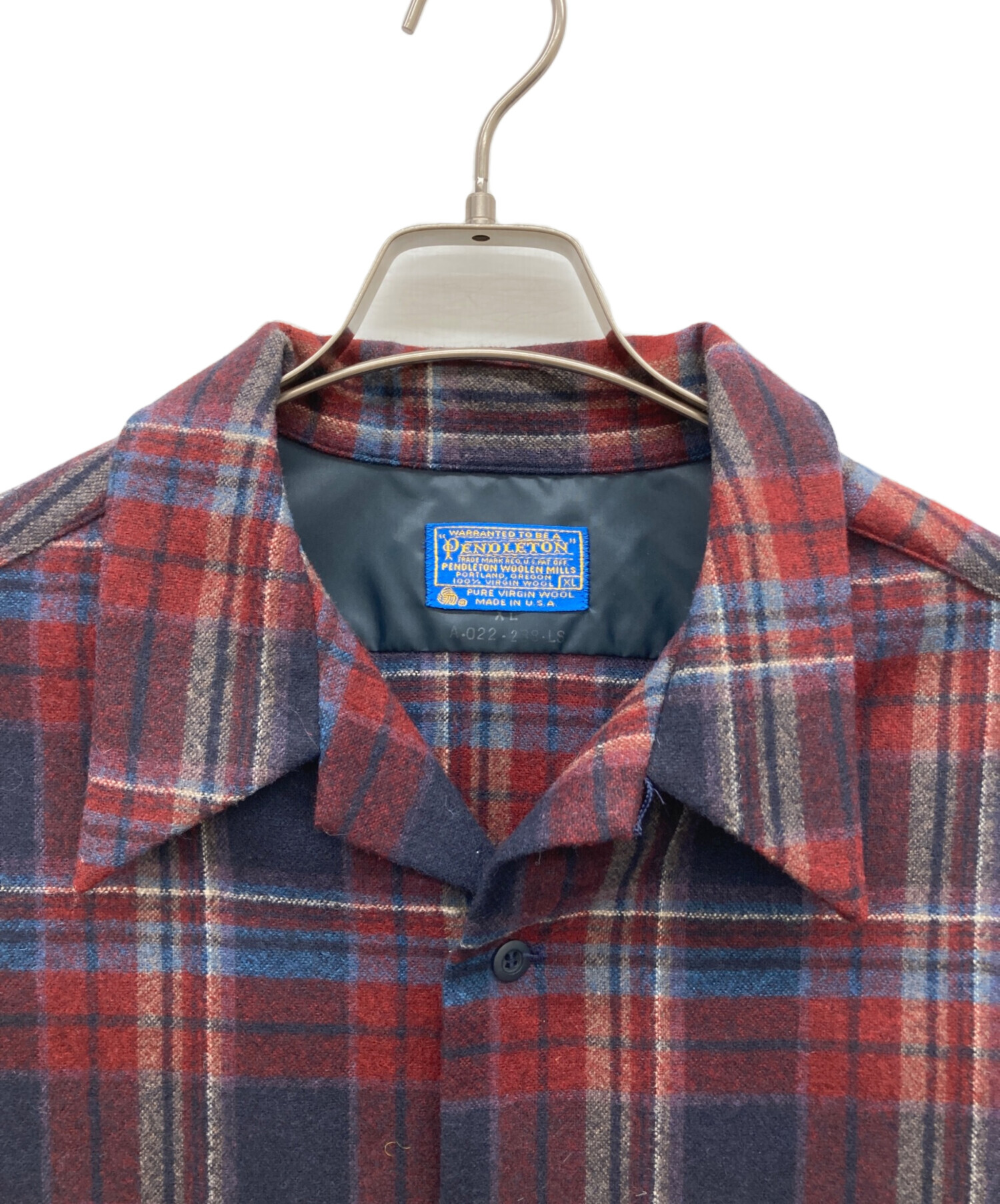 中古・古着通販】PENDLETON (ペンドルトン) 70s ボードシャツ ネイビー
