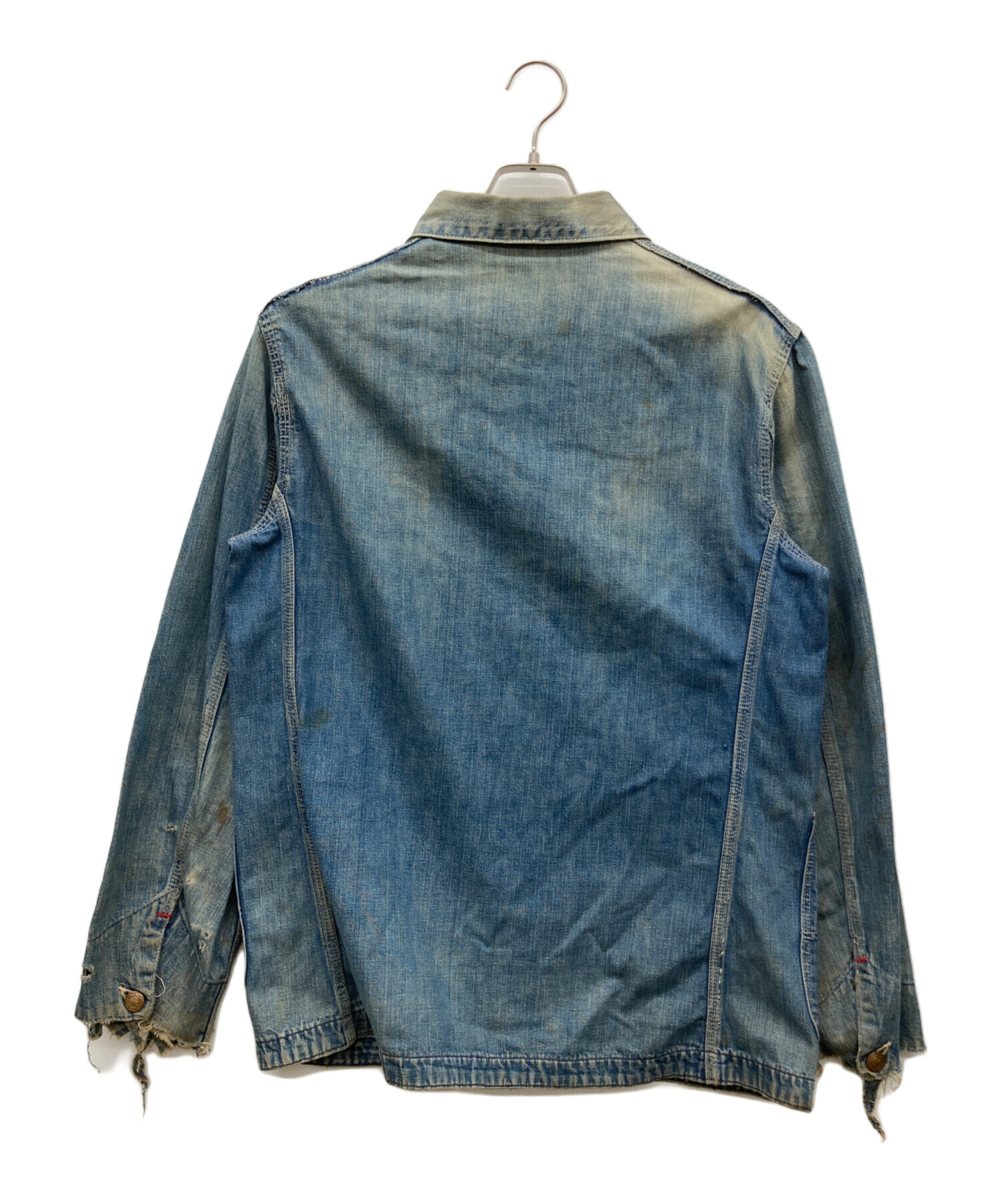✨フランス製✨アニエスベー　カバーオール インディゴ 90s vintage ✨フランス製✨アニエスベー カバーオール インディゴ 90s vintage
