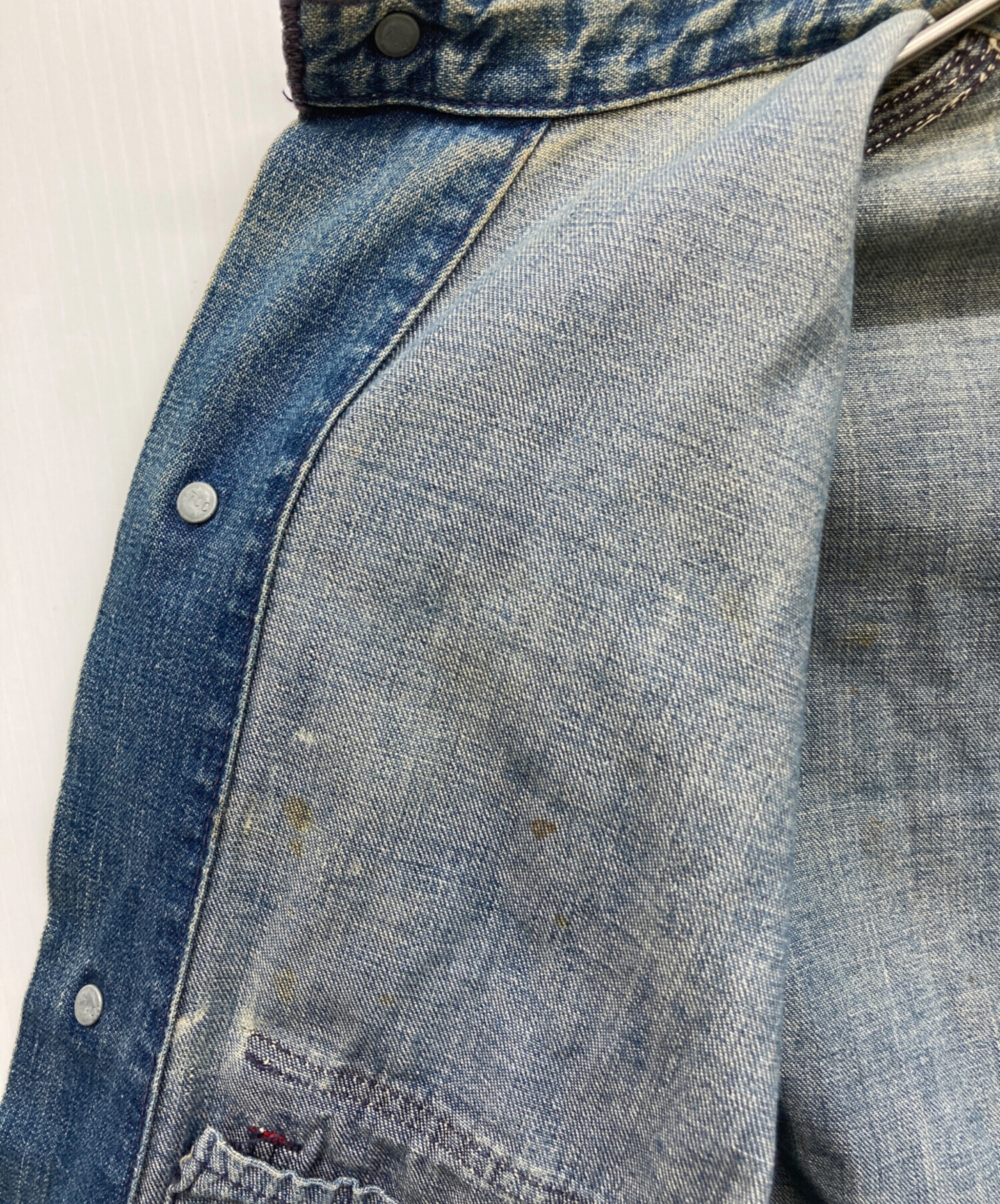 中古・古着通販】VINTAGE (ヴィンテージ) カバーオール インディゴ