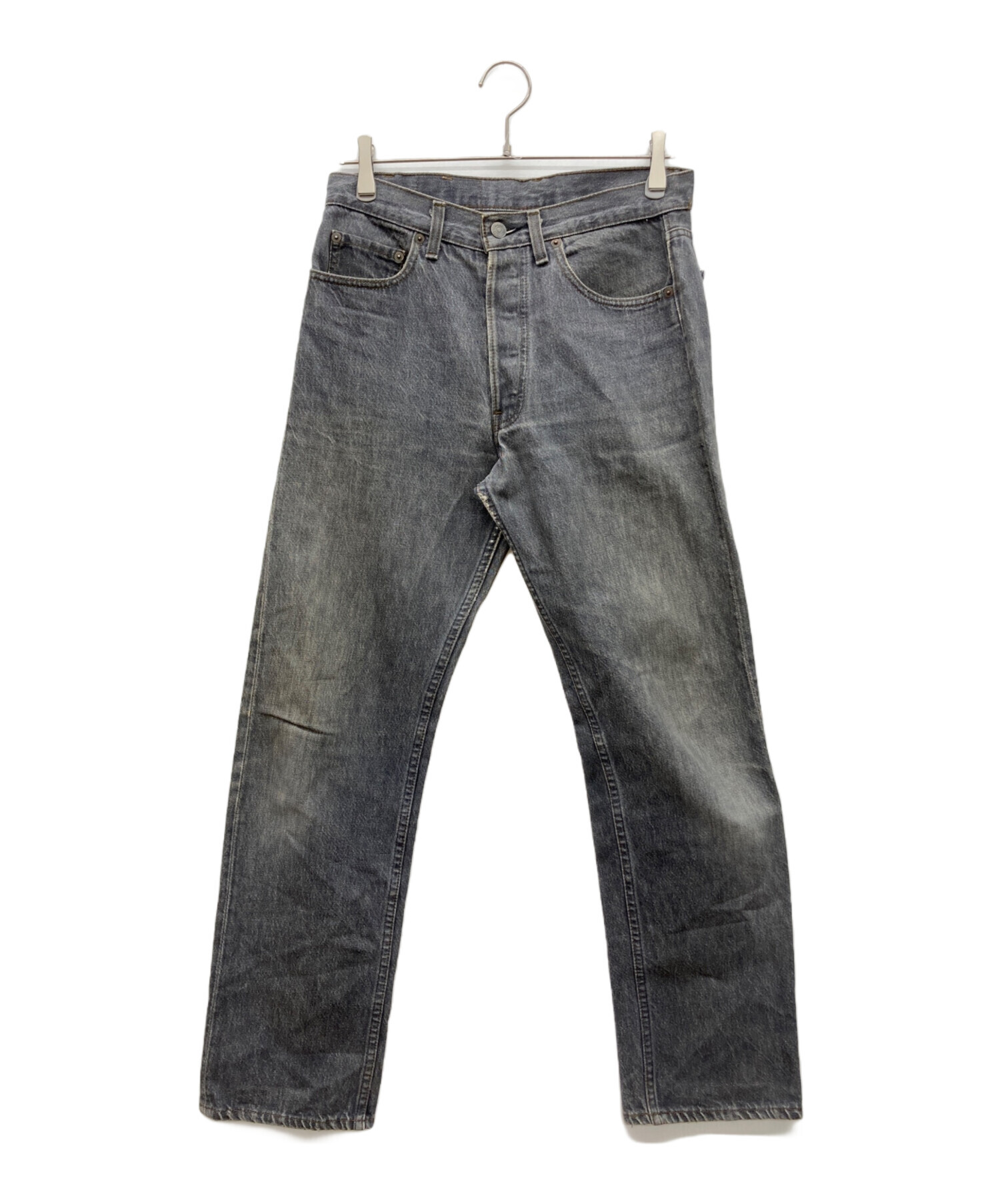 中古・古着通販】LEVI'S (リーバイス) 80s 先染めブラックデニムパンツ