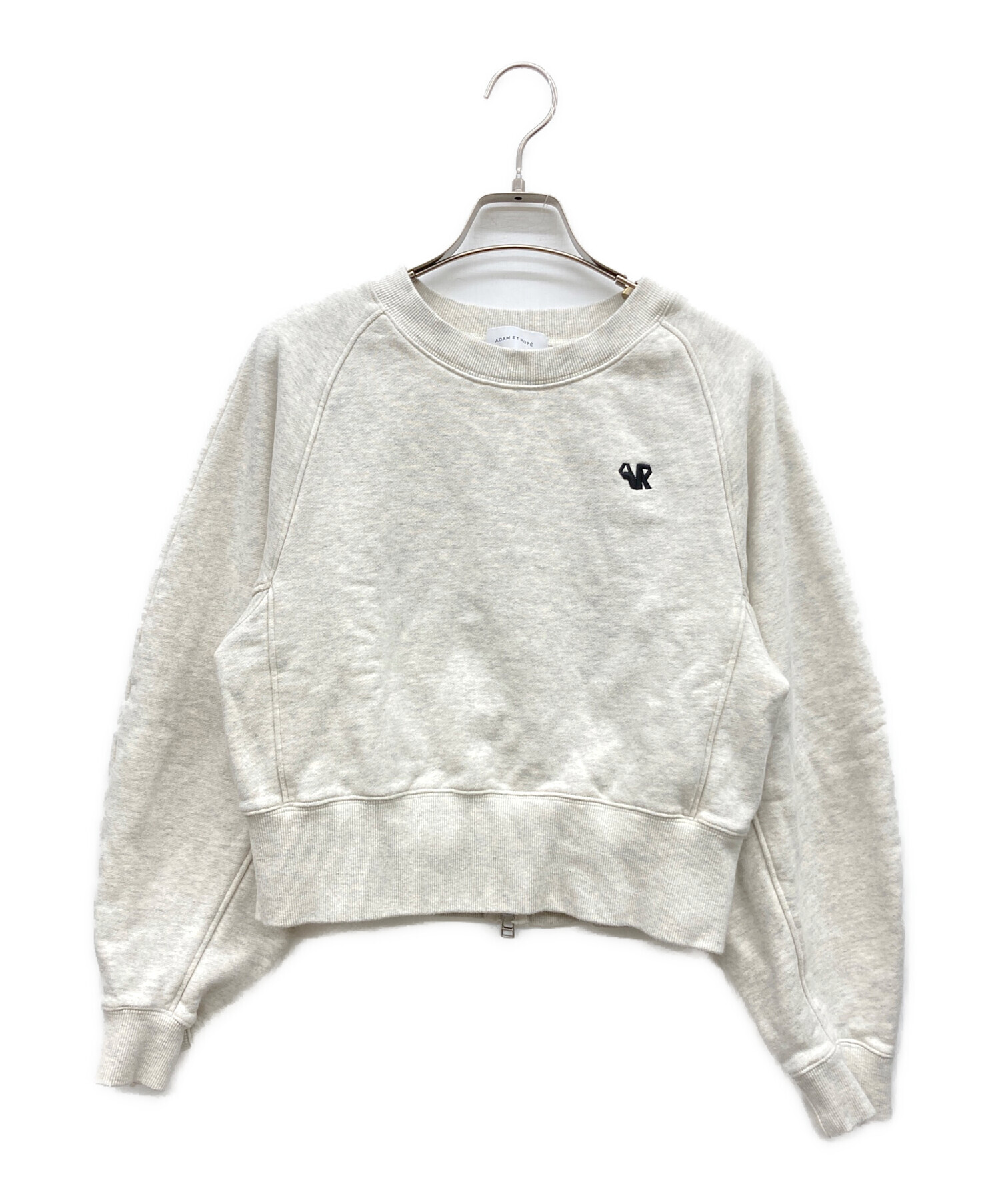 中古・古着通販】Adam et Rope (アダム エ ロペ) クロップドスウェット 