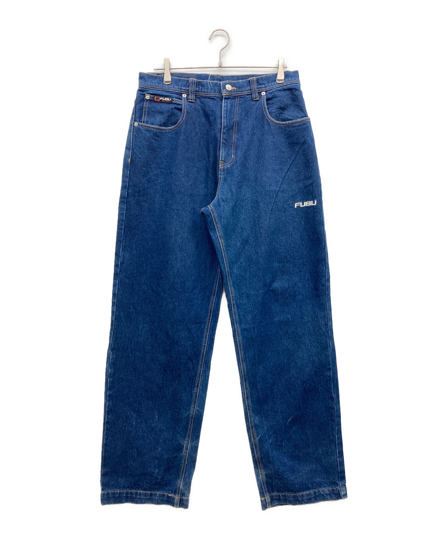 中古・古着通販】FUBU (フブ) デニムパンツ インディゴ サイズ:w34