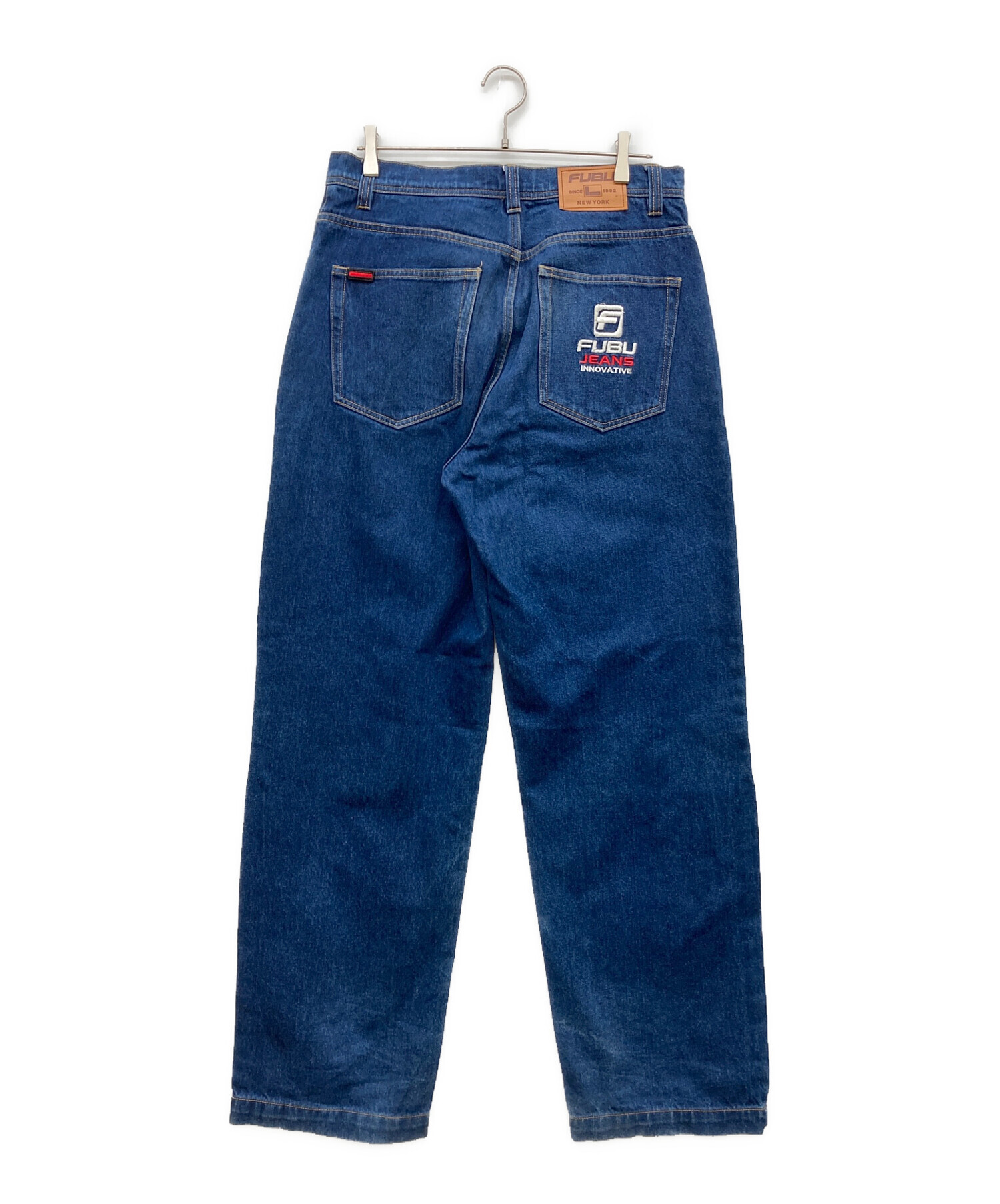 中古・古着通販】FUBU (フブ) デニムパンツ インディゴ サイズ:w34