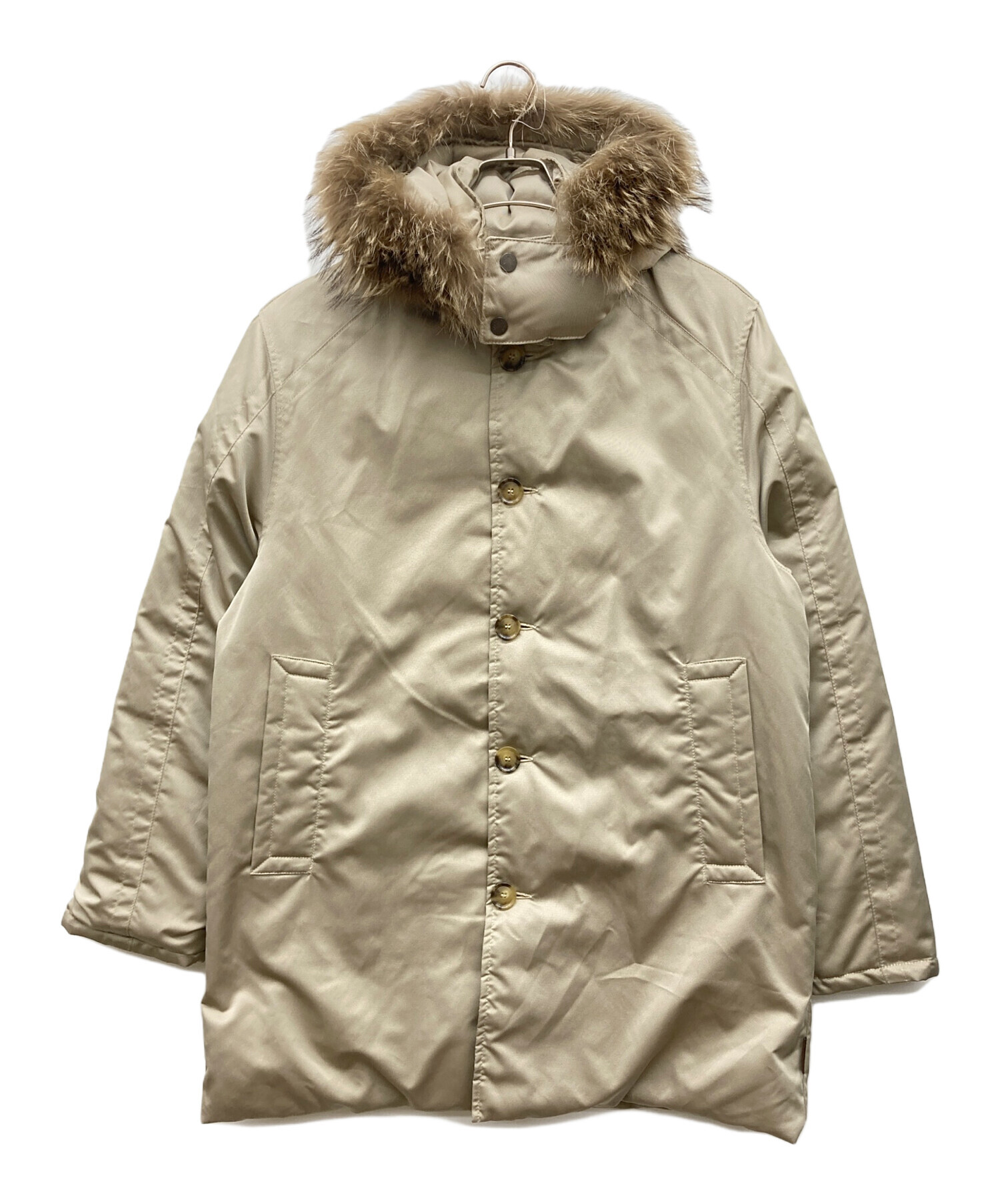 中古・古着通販】MONCLER (モンクレール) ダウンコート ベージュ