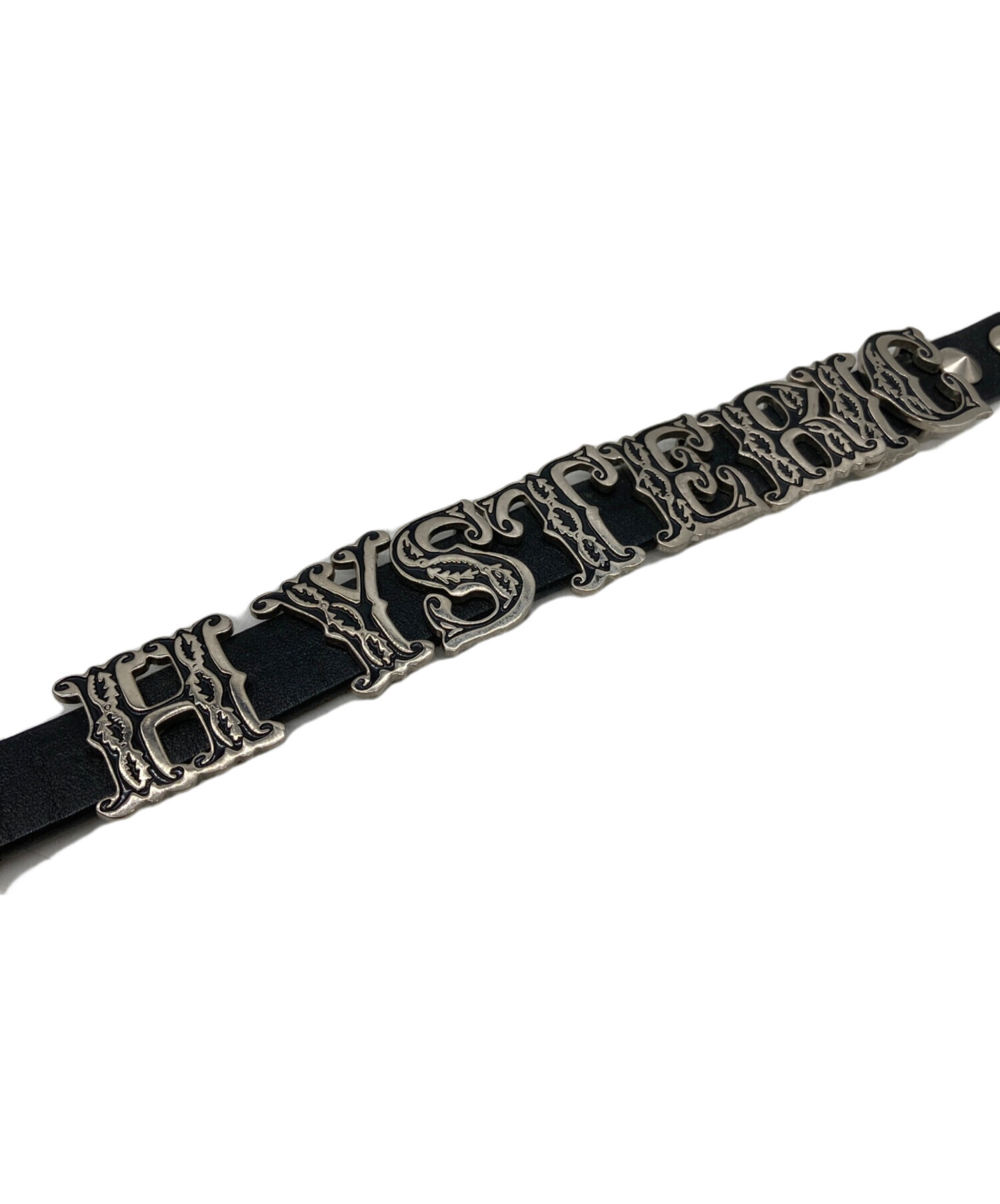 【美品】ヒステリックグラマー ロゴミックス スリムベルト　ブラック　黒 中古・古着通販】Hysteric Glamour (ヒステリックグラマー) ロゴベルト