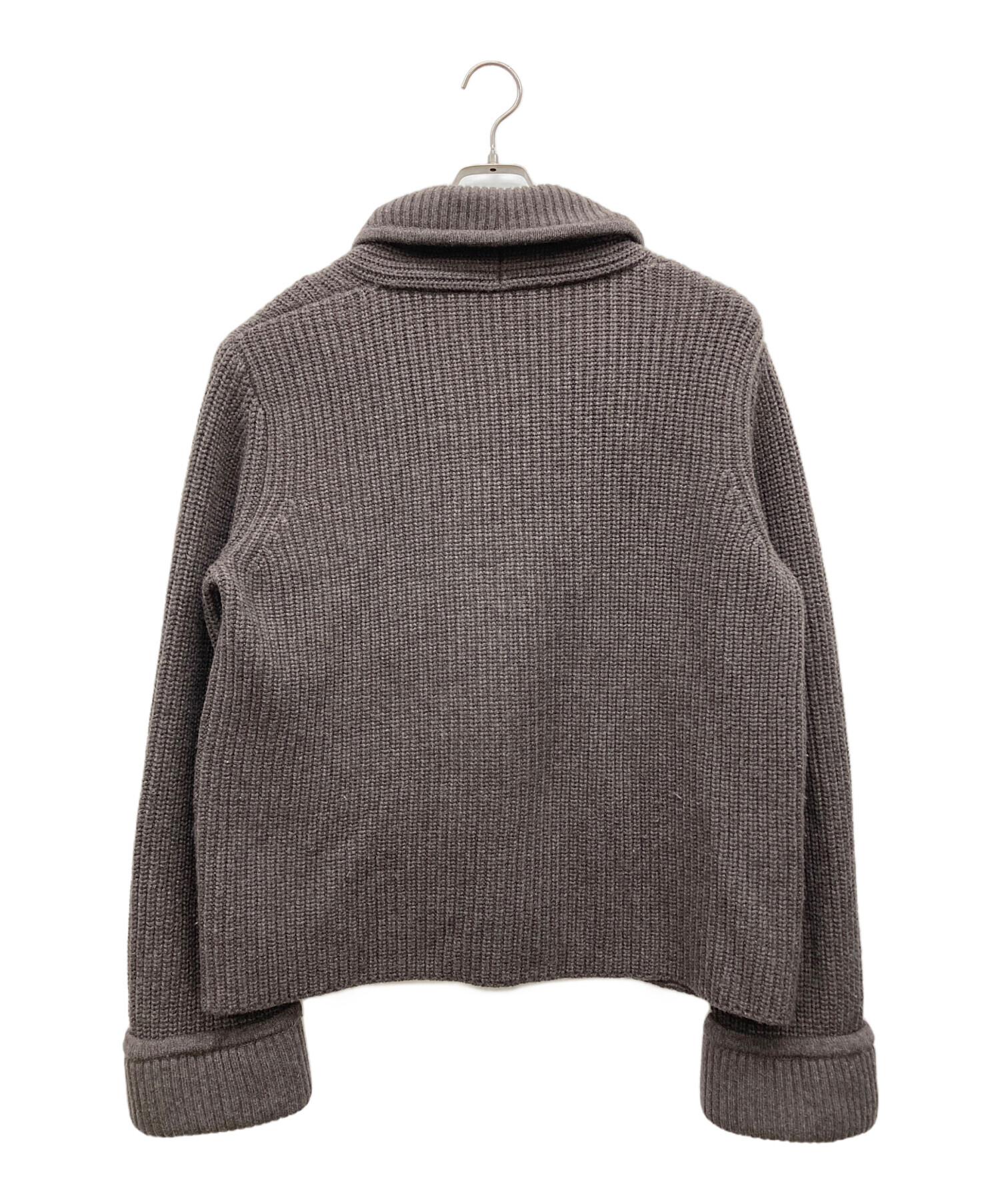 中古・古着通販】AKRIS (アクリス) カシミヤショールカラーニット