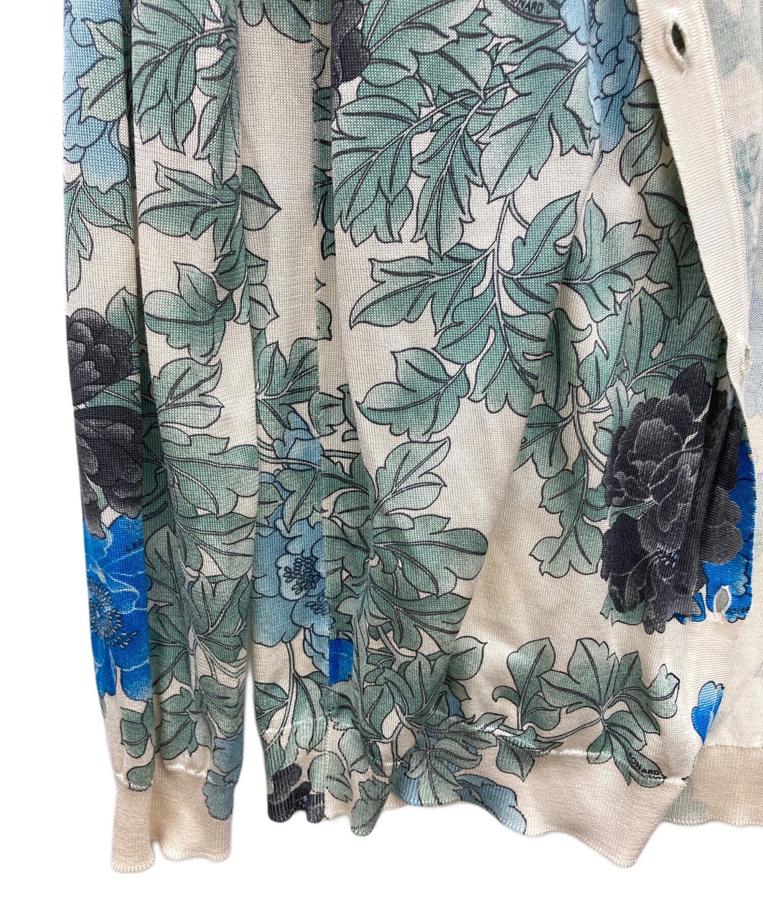 中古・古着通販】LEONARD PARIS (レオナール パリ) 花柄カーディガン