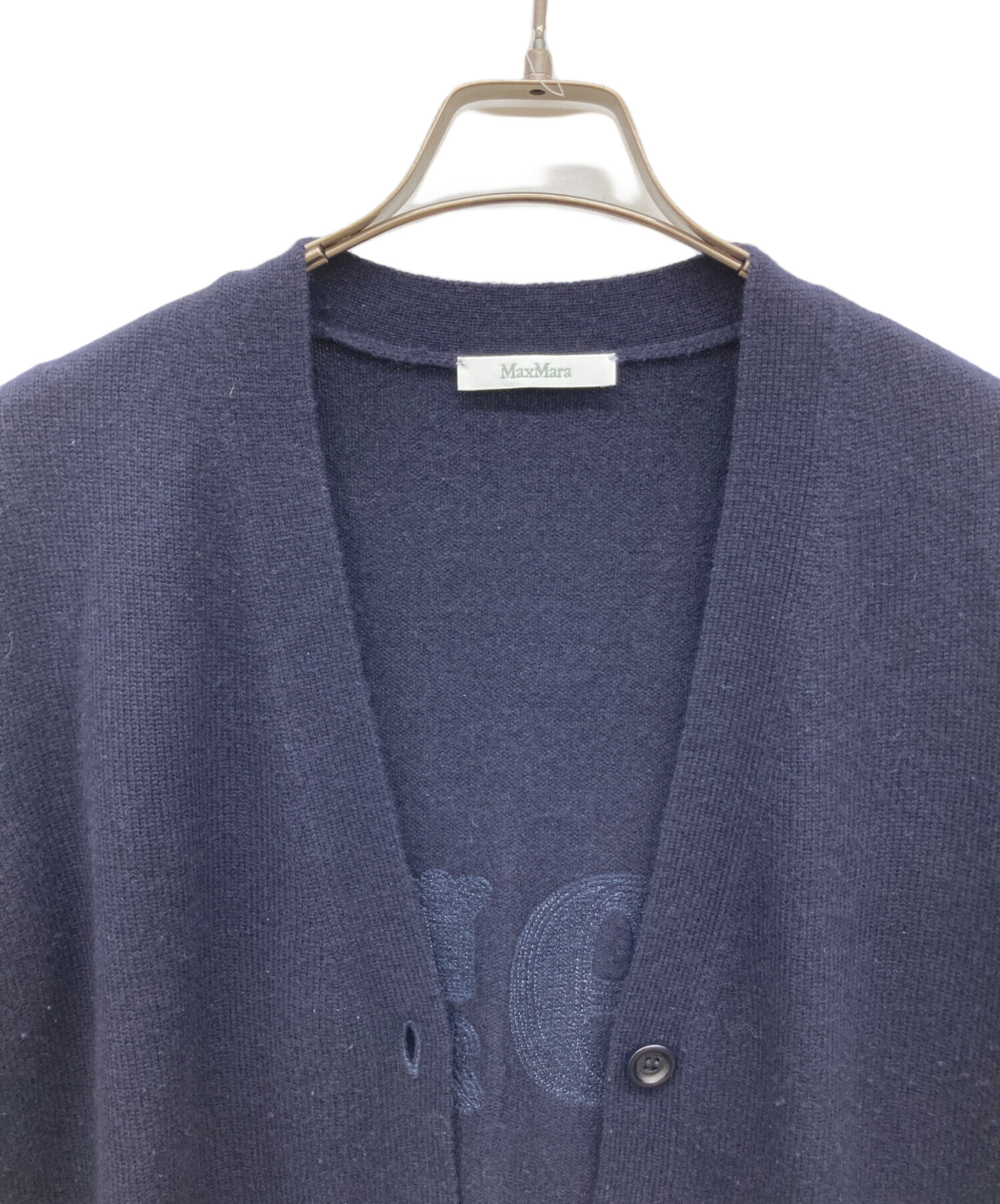 中古・古着通販】MaxMara (マックスマーラ) Vネックスパンコール