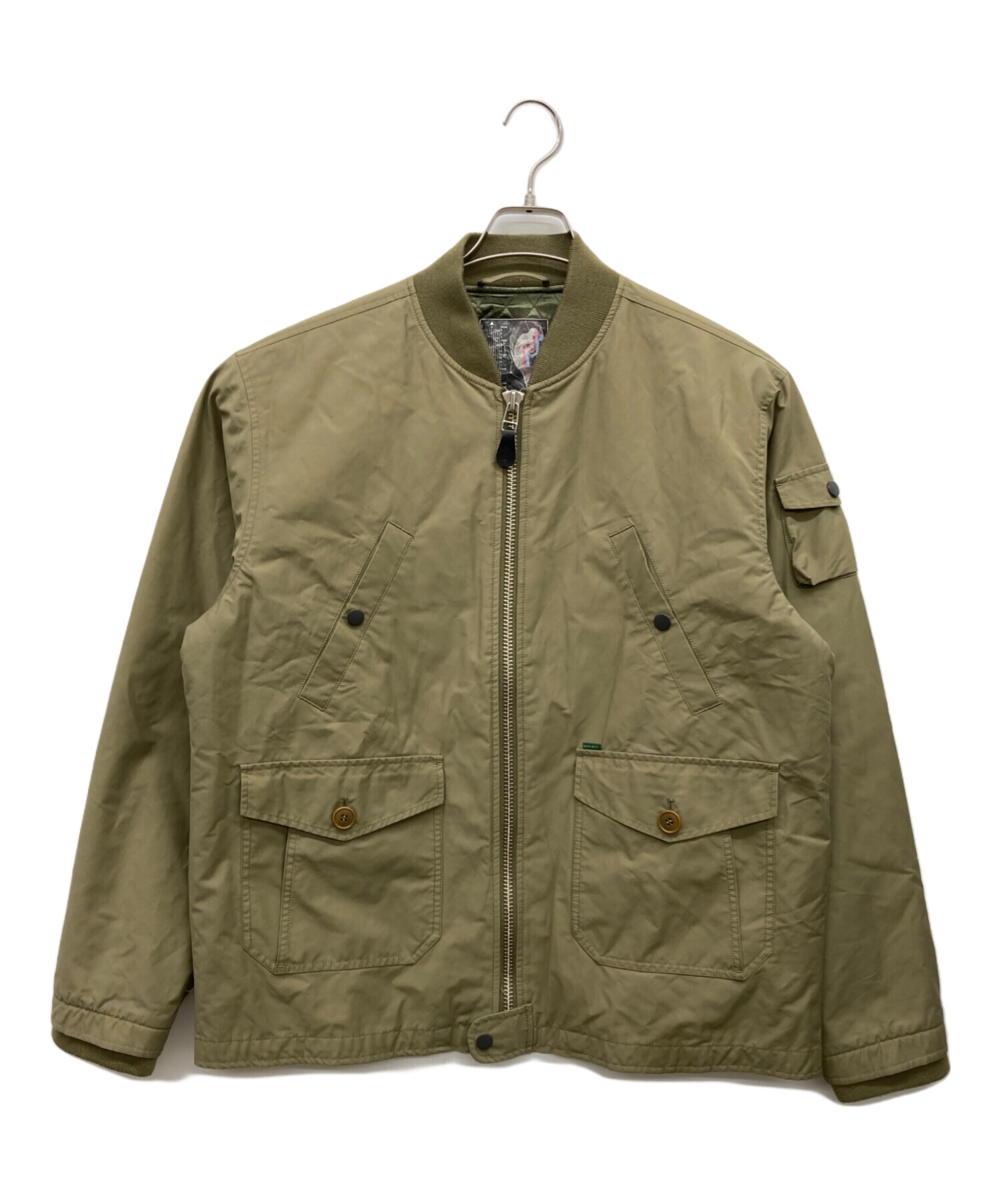 中古・古着通販】WHIMSY (ウィムジー) FLY IT JACKET カーキ サイズ:L