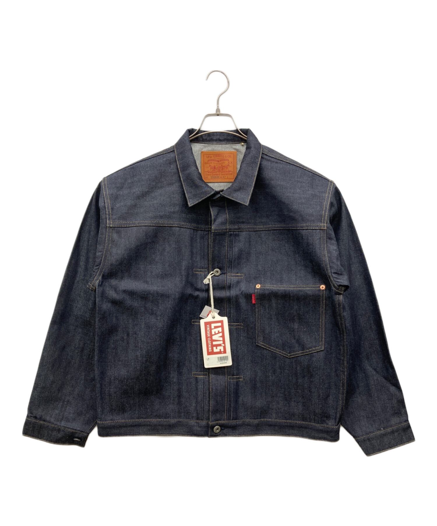 Shimesan リーバイス デニムジャケット 1st　s506xx 中古・古着通販】LEVI'S (リーバイス) 復刻 S506XX 1st ファースト