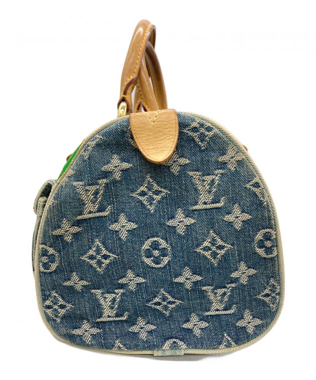 中古・古着通販】LOUIS VUITTON (ルイ ヴィトン) ハンドバッグ ブルー