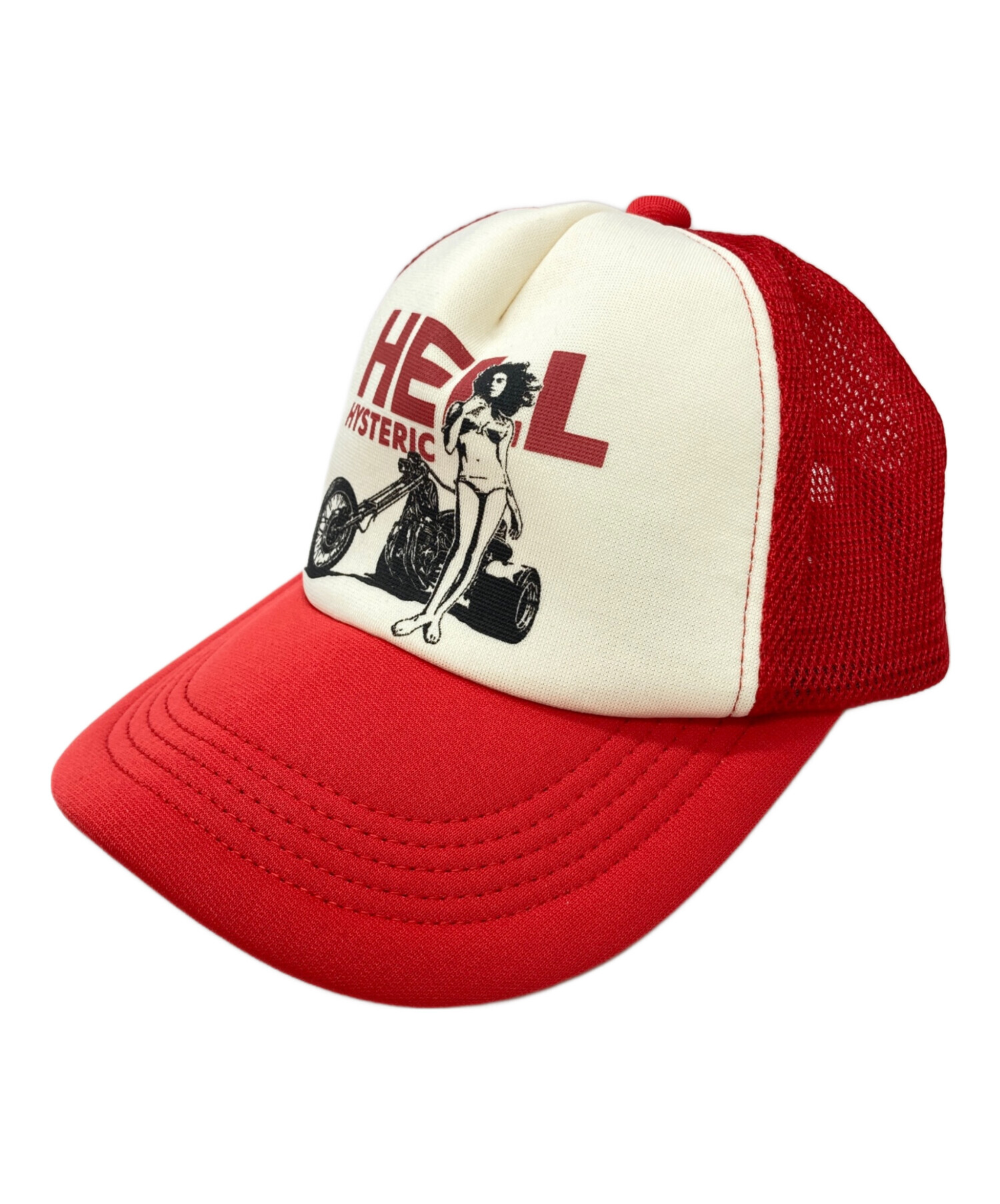 HYSTERIC GLAMOUR キャップ レッド 中古・古着通販】Hysteric Glamour (ヒステリックグラマー) Hell