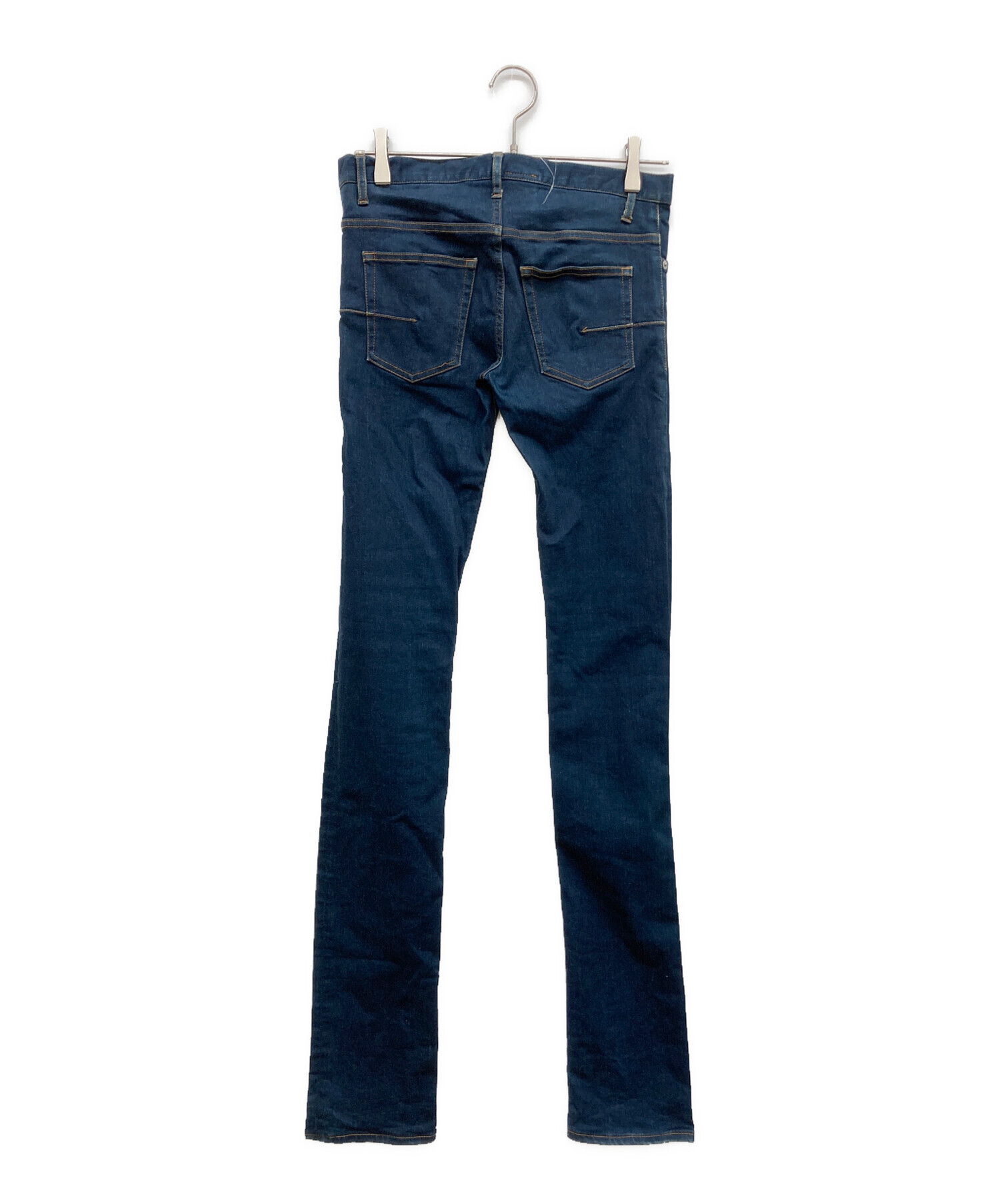 【Dior HOMME】ディオールオム ジーンズ ライトインディゴブルー 28 中古・古着通販】Dior Homme (ディオール オム) ボタンフライスキニー