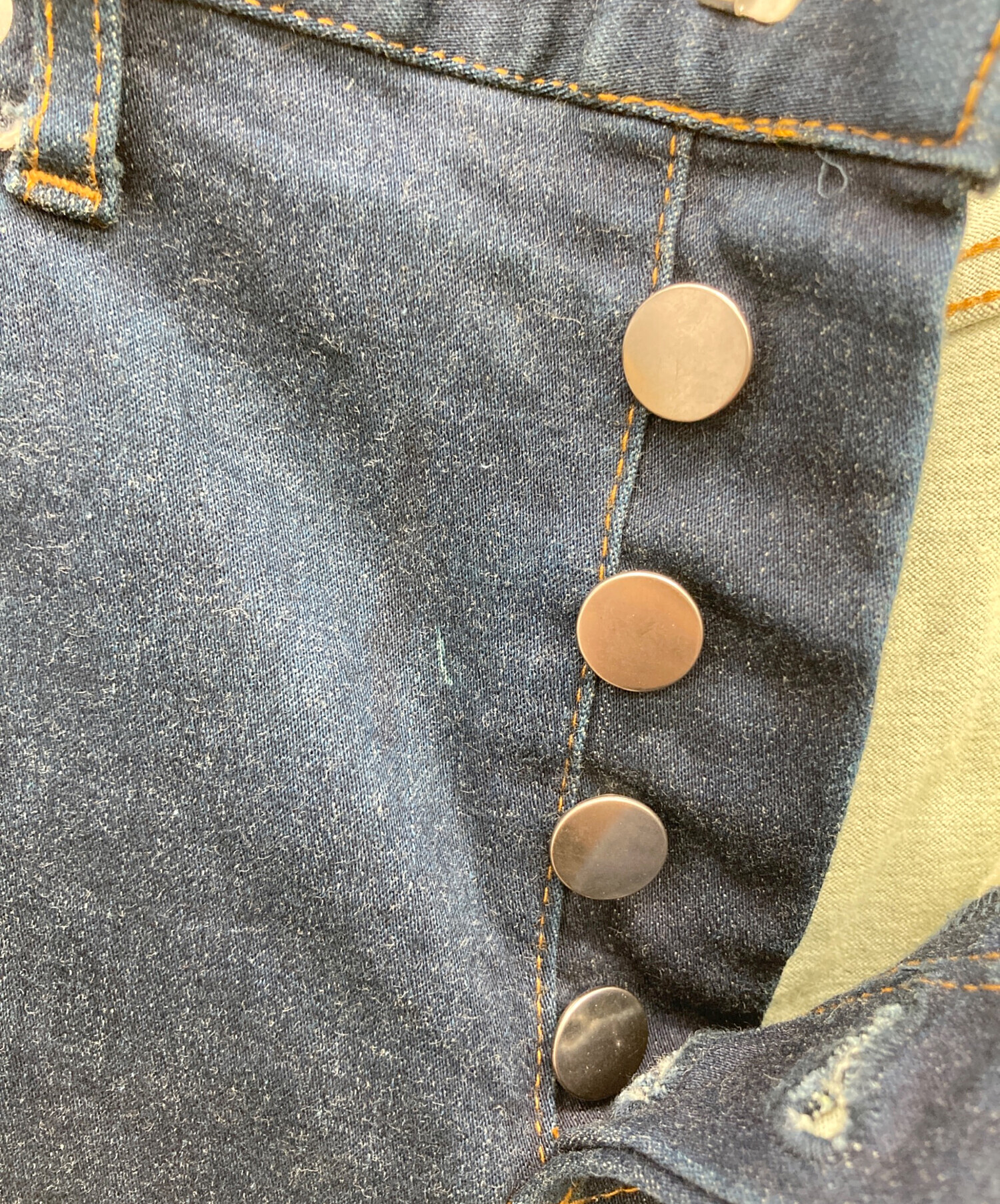中古・古着通販】Dior Homme (ディオール オム) ボタンフライスキニー