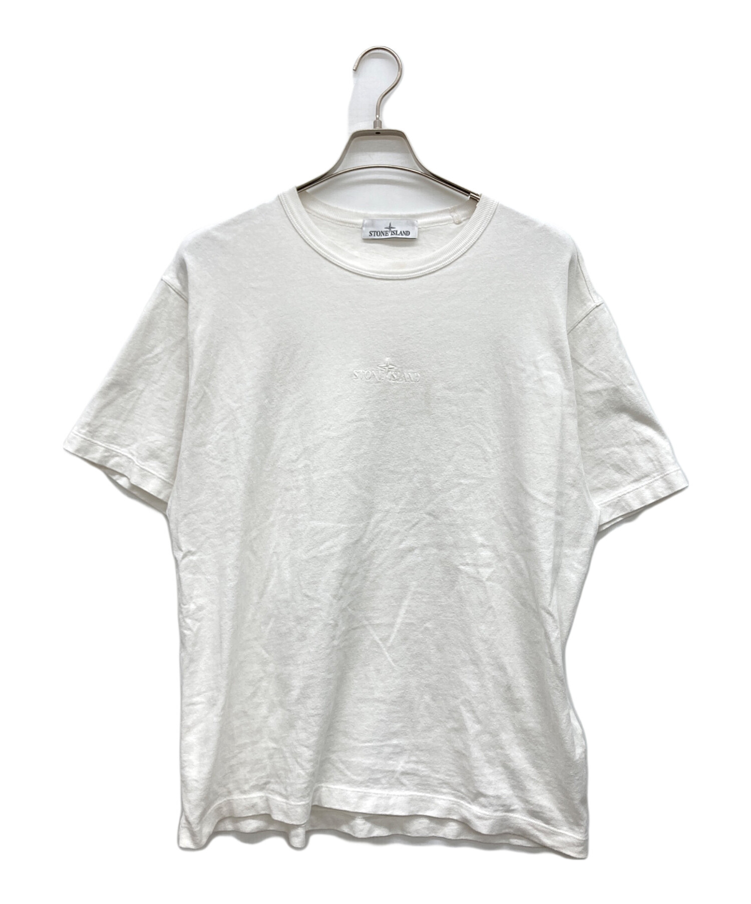 中古・古着通販】STONE ISLAND (ストーンアイランド) ロゴTシャツ