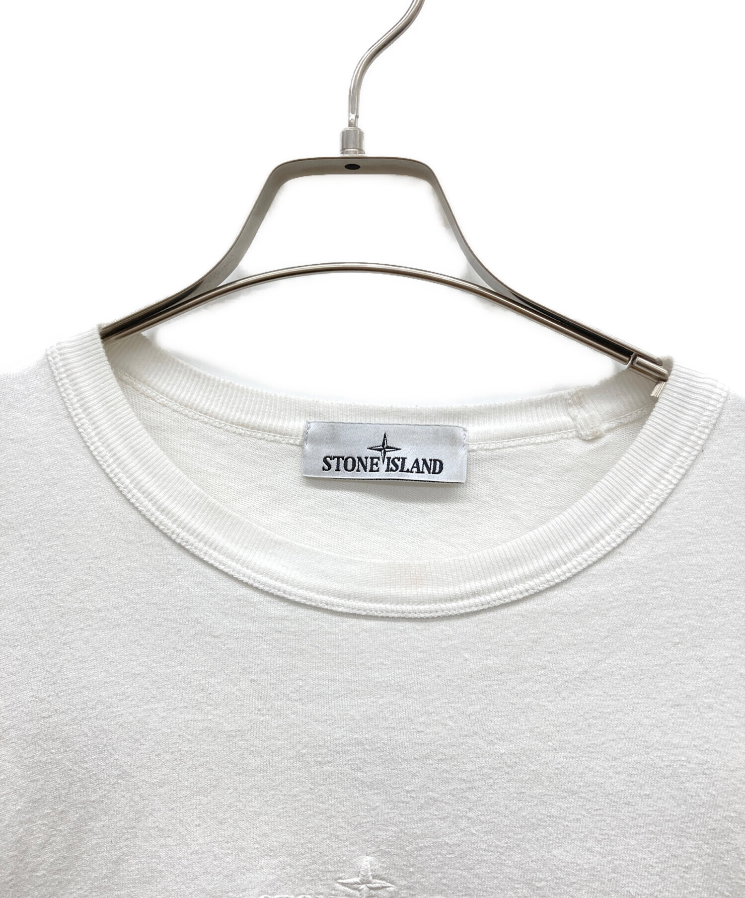 中古・古着通販】STONE ISLAND (ストーンアイランド) ロゴTシャツ