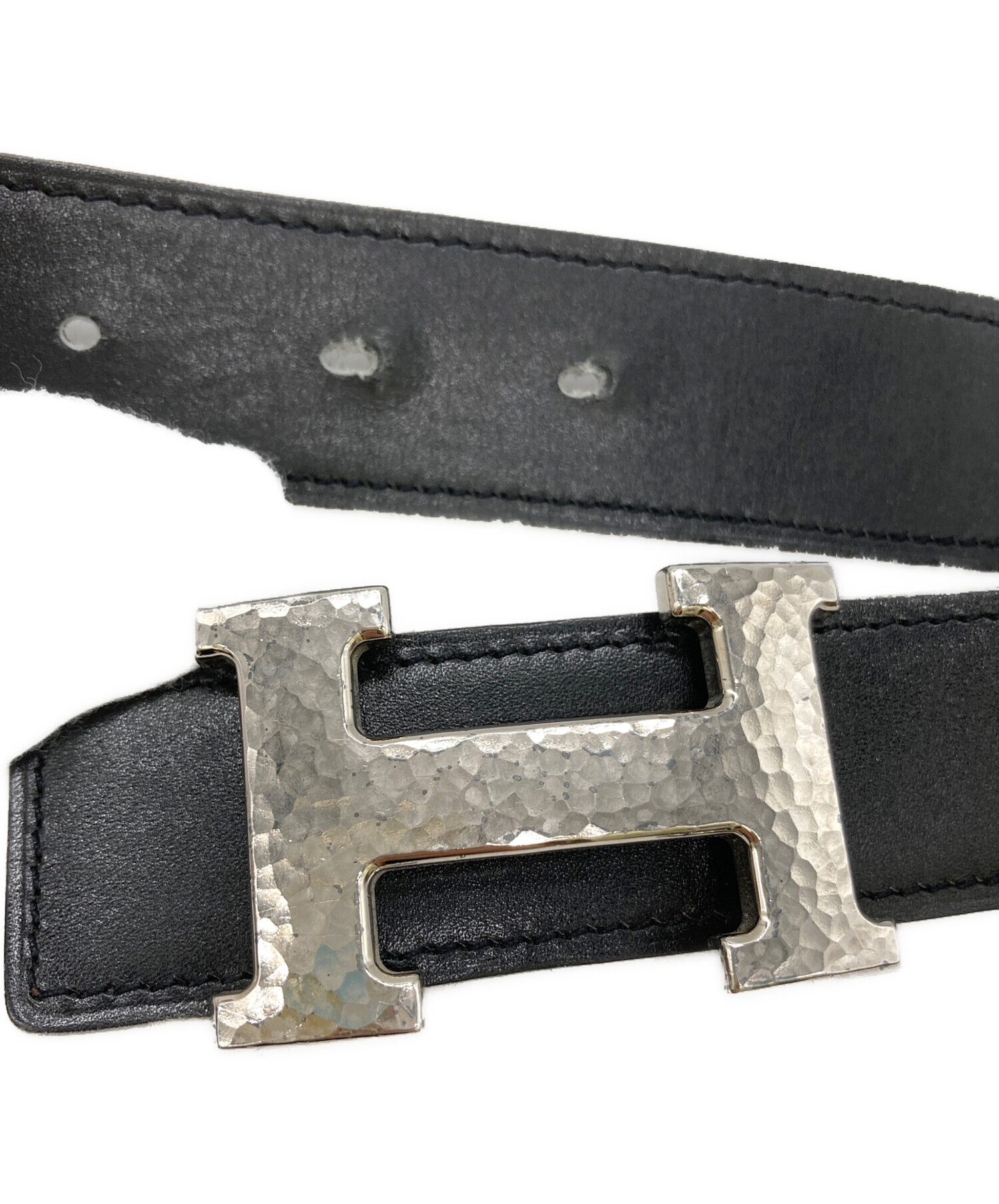 中古・古着通販】HERMES (エルメス) ベルト ブラック サイズ:90