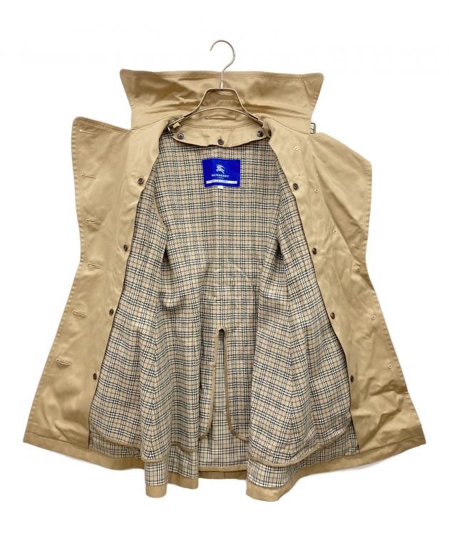 未使用タグ付き　バーバリーブルーレーベル　トレンチコート　ライナー付　ベージュ 中古・古着通販】BURBERRY BLUE LABEL (バーバリー ブルー レーベル