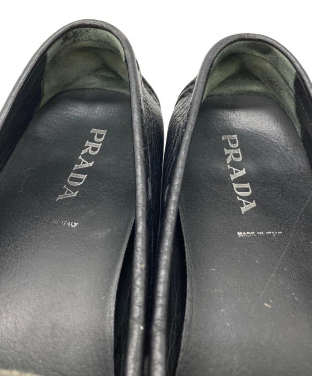 中古・古着通販】PRADA (プラダ) ドライビングシューズ ブラック