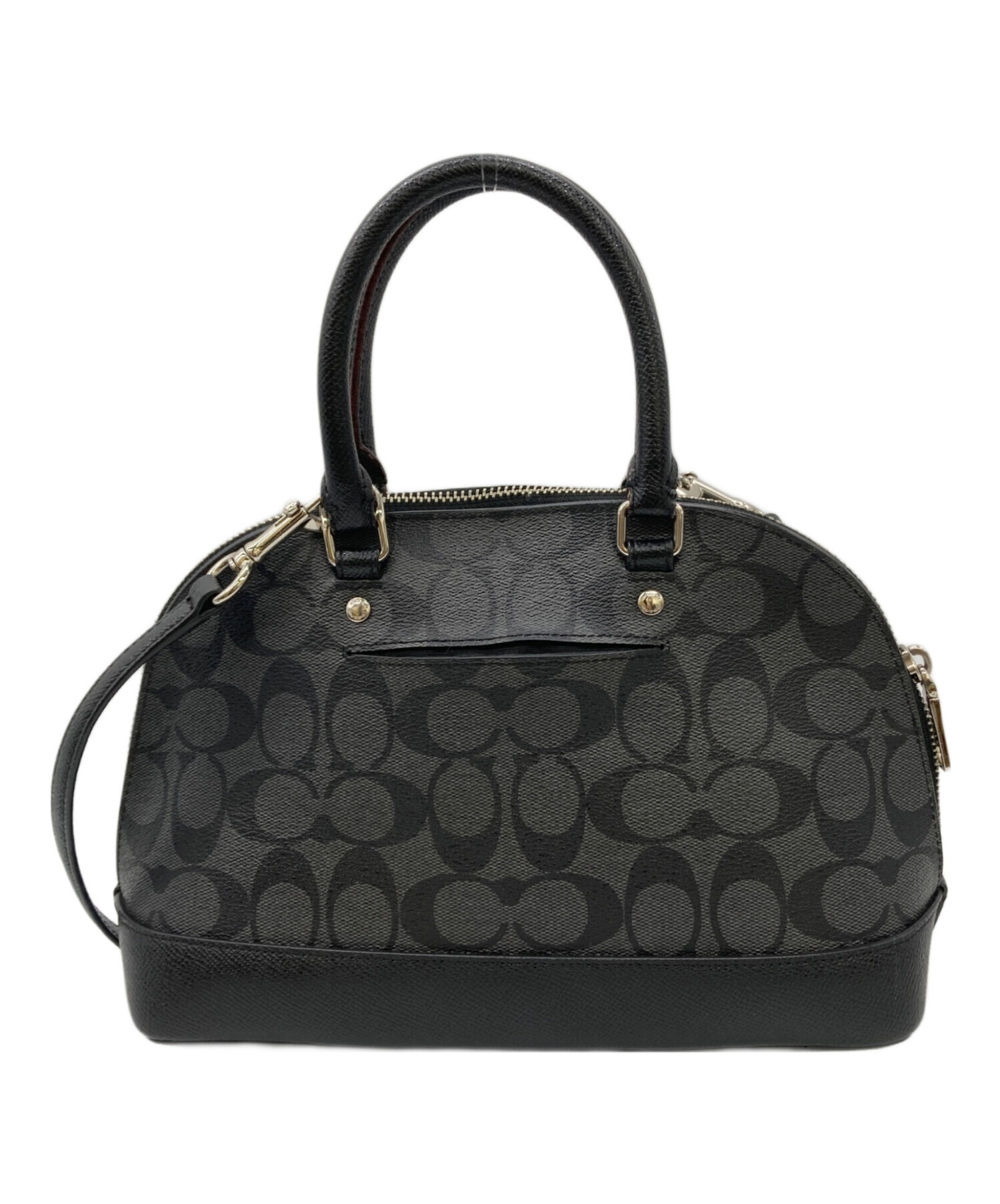 中古・古着通販】COACH (コーチ) ミニシエラシグネチャー2WAYバッグ 