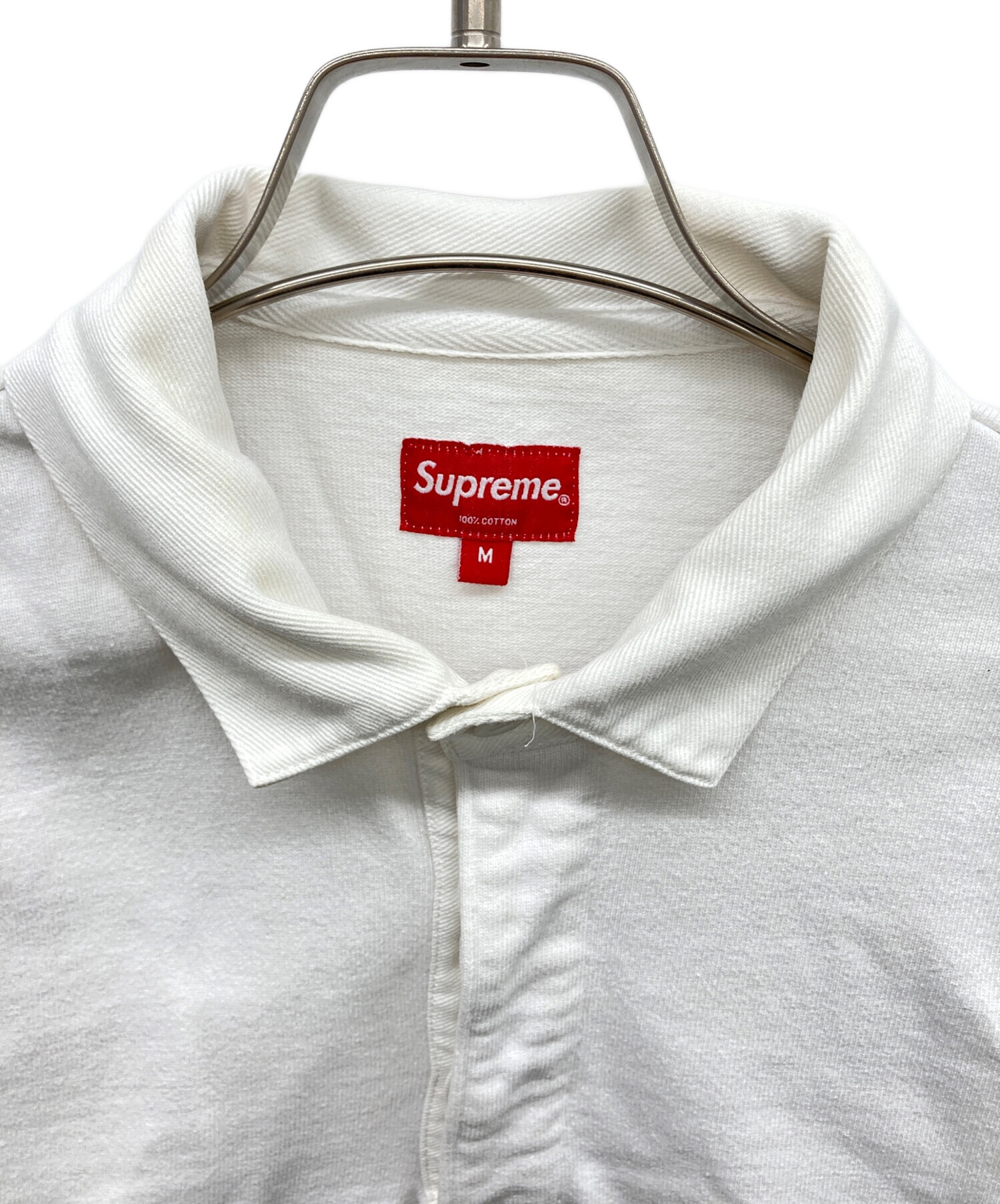 中古・古着通販】SUPREME (シュプリーム) Team Rugby shirt ホワイト