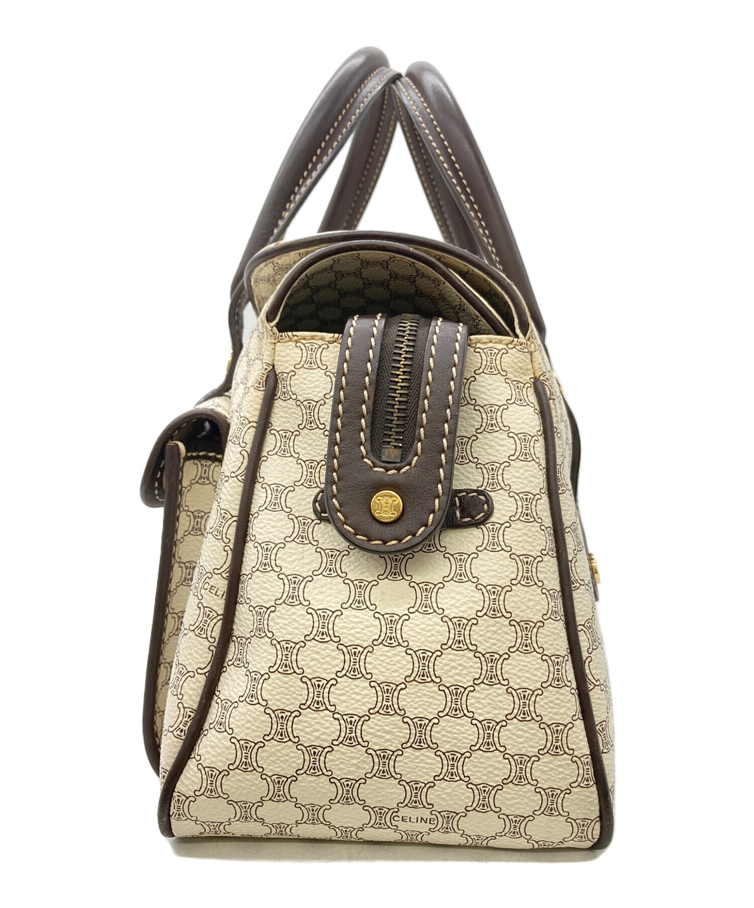 中古・古着通販】CELINE (セリーヌ) ハンドバッグ マカダム柄