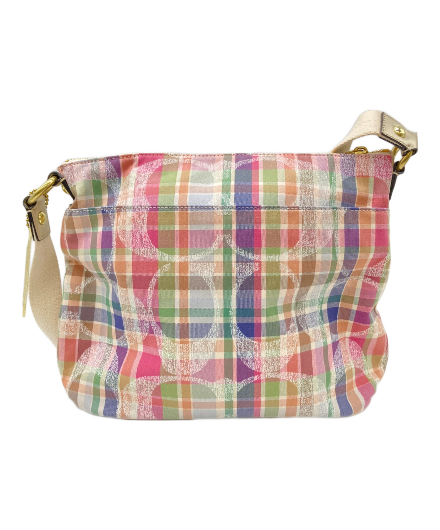 中古・古着通販】COACH (コーチ) ショルダーバッグ マルチカラー 