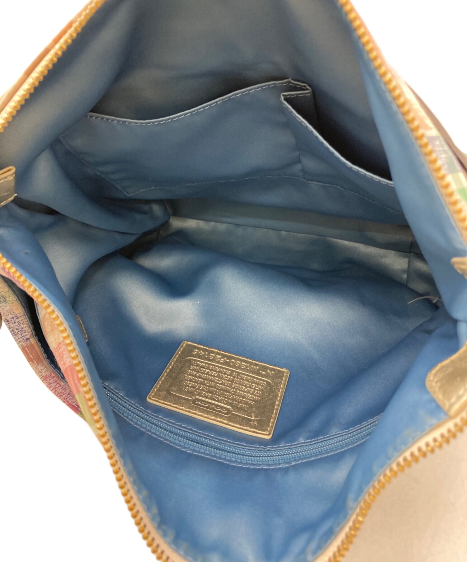 中古・古着通販】COACH (コーチ) ショルダーバッグ マルチカラー 