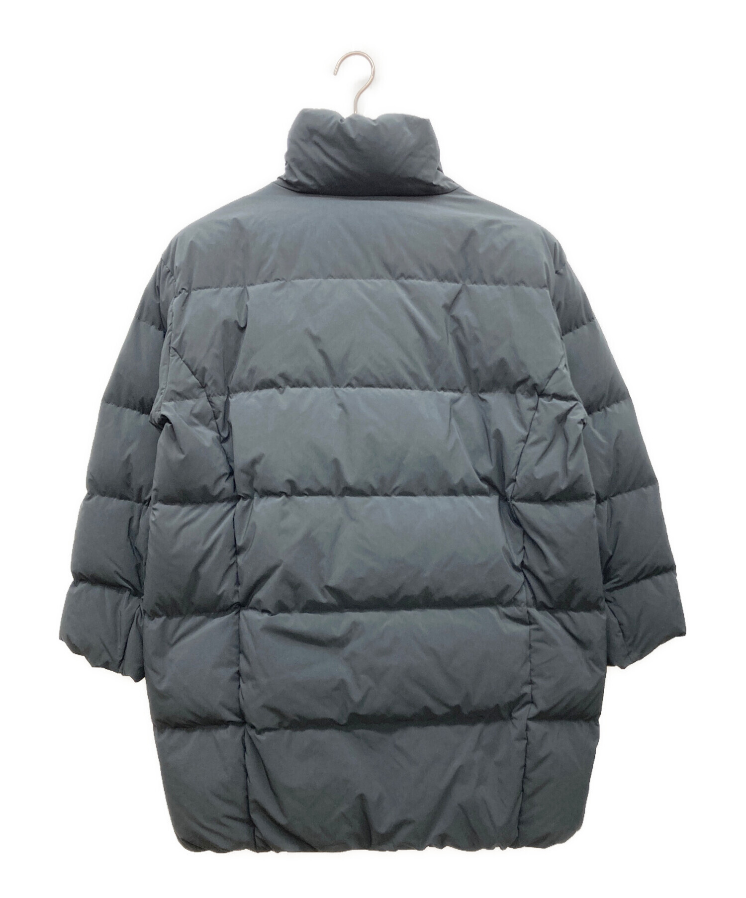 中古・古着通販】HAKUU (ハク) MID DOWN コート ブラック サイズ:M