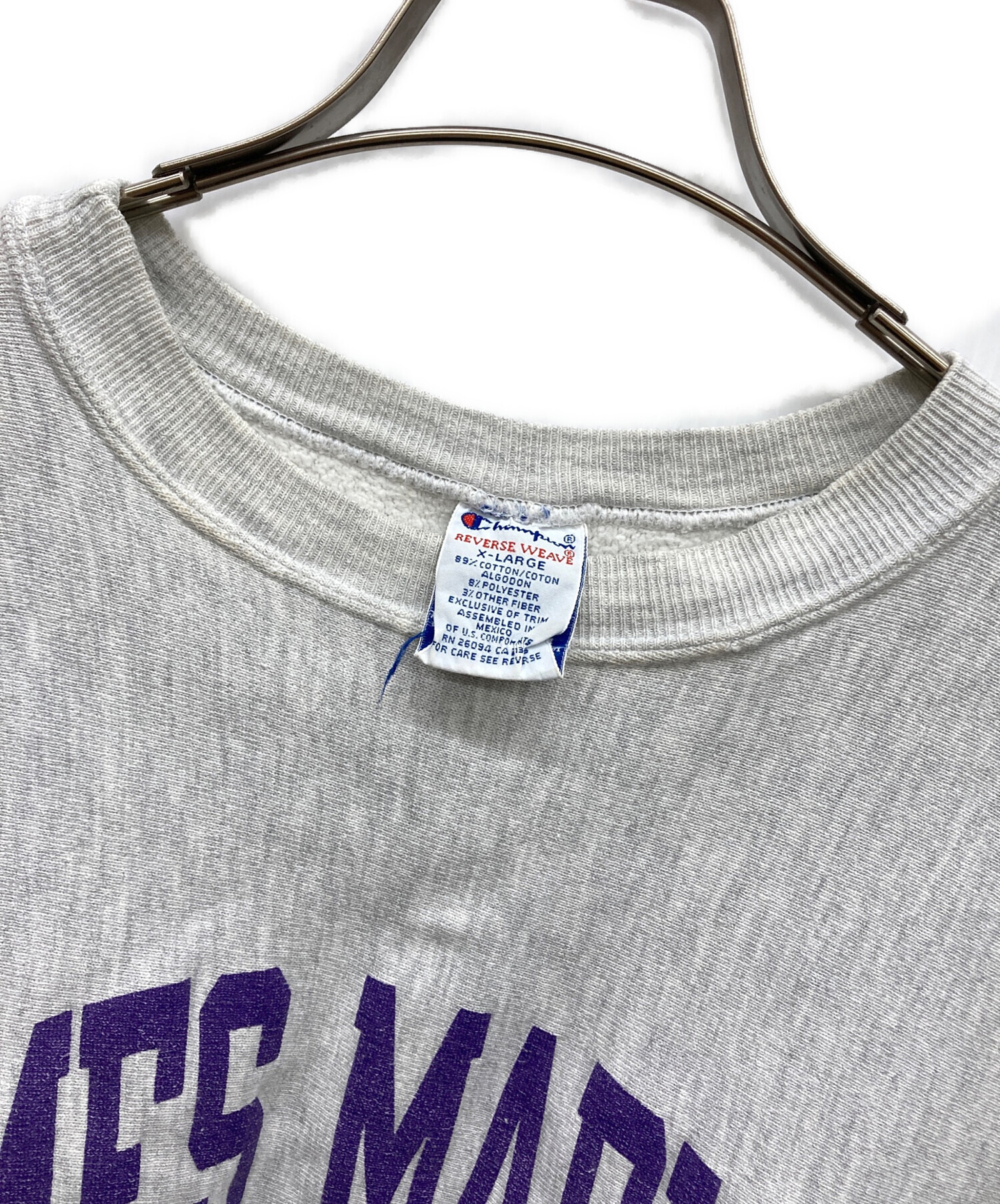 【希少】sillage × Champion チャンピオンリバースウィーブ XL 中古・古着通販】Champion (チャンピオン) リバースウィーブスウェット