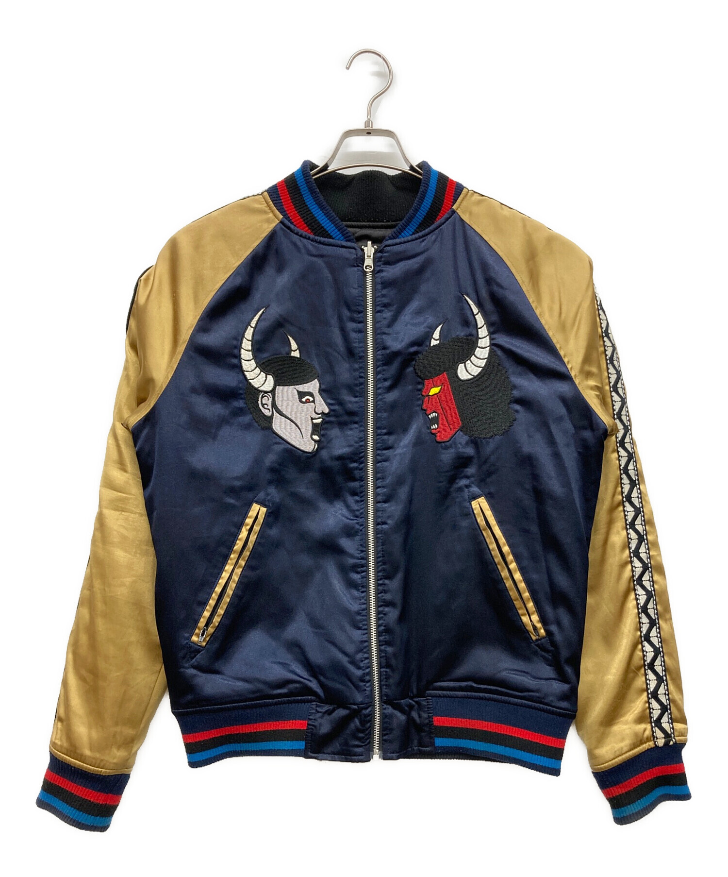PUNK DRUNKERS M×M×M　コラボ スカジャン　リバーシブル　希少 中古・古着通販】PUNK DRUNKERS (パンクドランカーズ) リバーシブル
