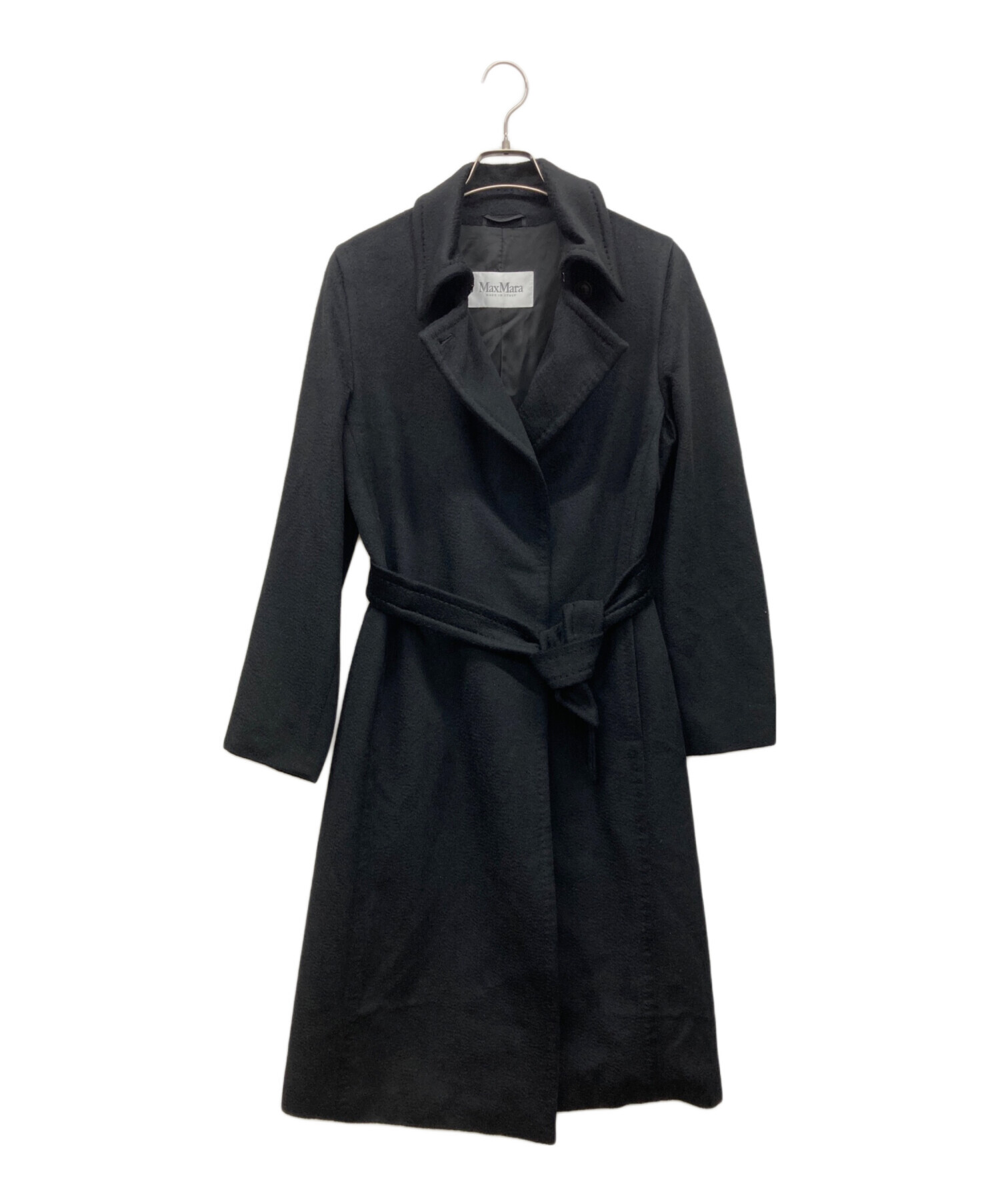 MaxMara トレンチコート　未使用 中古・古着通販】MaxMara (マックスマーラ) トレンチコート ブラック