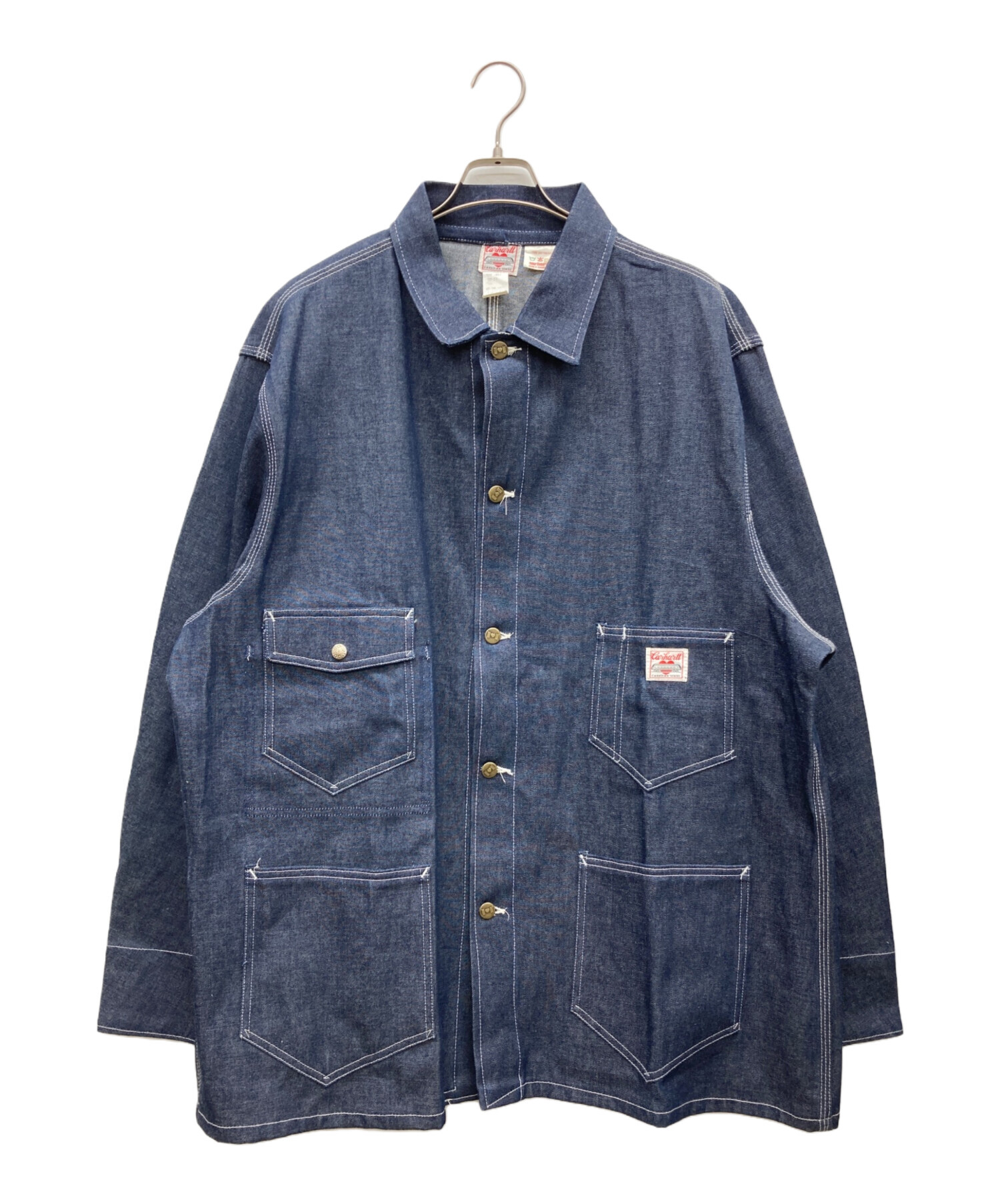 Carhartt デニムパーカー カバーオール M 中古・古着通販】CarHartt (カーハート) 50-60s デニムカバーオール