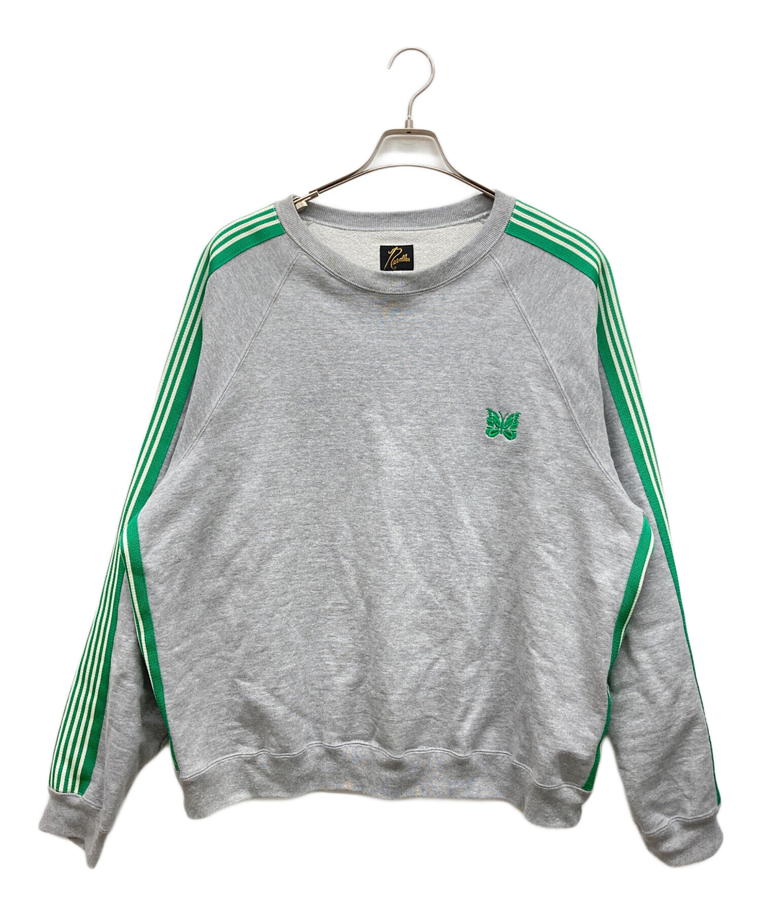 中古・古着通販】Needles (ニードルズ) TRACK CREWNECK SHIRT JERSEY