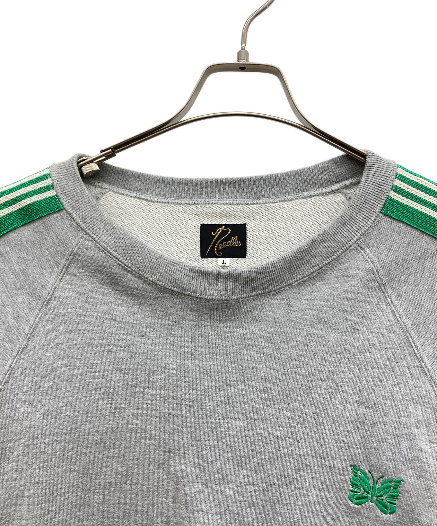 中古・古着通販】Needles (ニードルズ) TRACK CREWNECK SHIRT JERSEY
