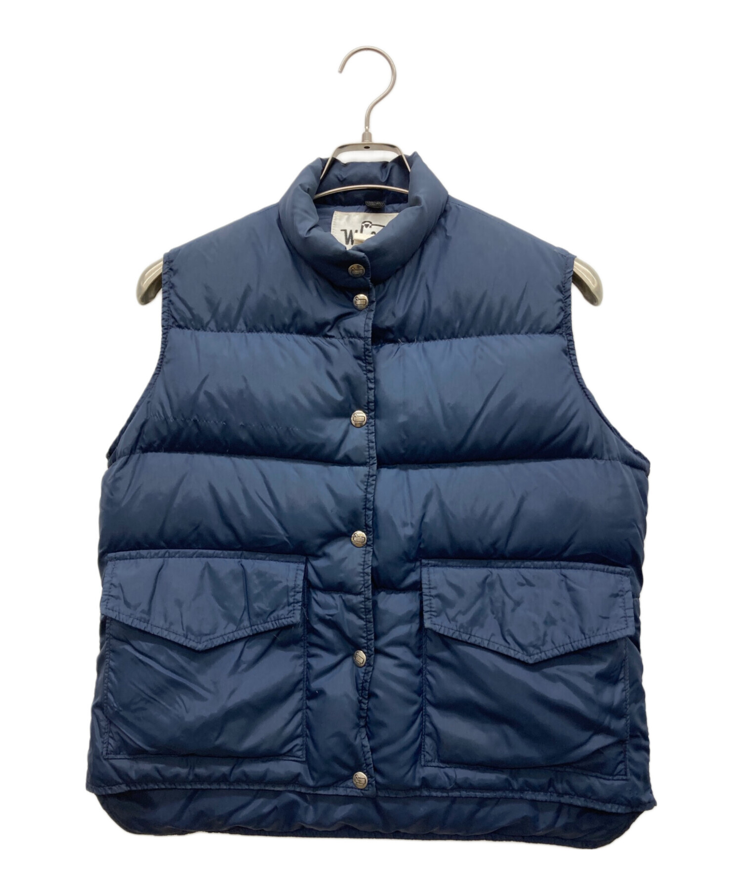中古・古着通販】WOOLRICH (ウールリッチ) 80s 中綿ベスト ネイビー