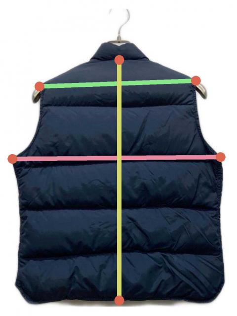 中古・古着通販】WOOLRICH (ウールリッチ) 80s 中綿ベスト ネイビー
