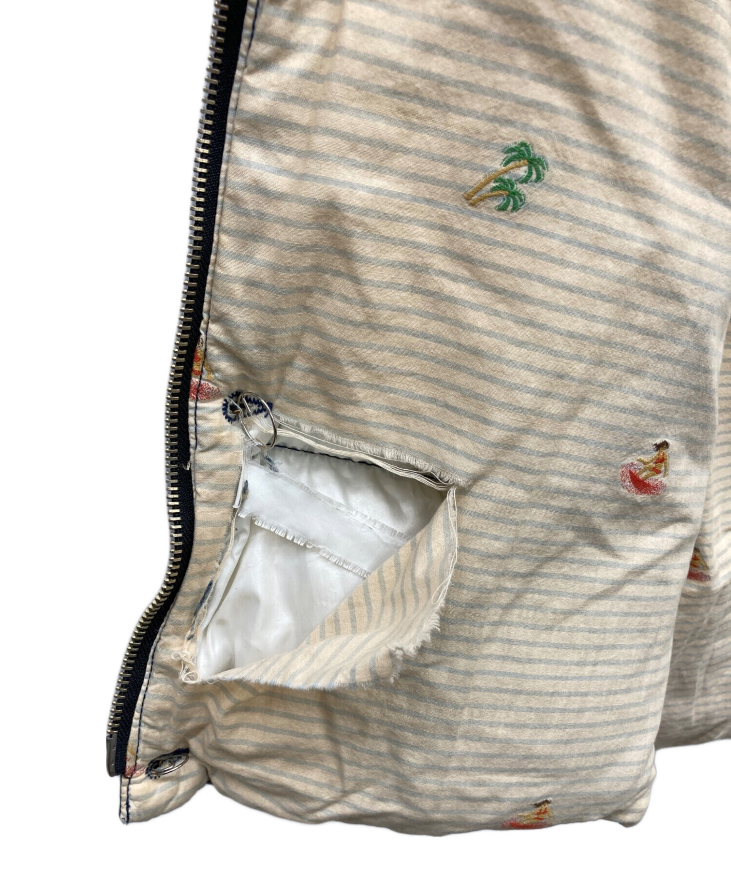 中古・古着通販】REMI RELIEF (レミレリーフ) デニムダウンベスト