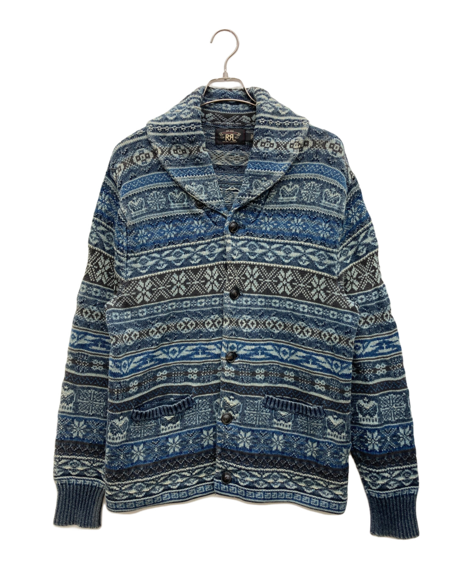 中古・古着通販】RRL (ダブルアールエル) ショールカラーカーディガン