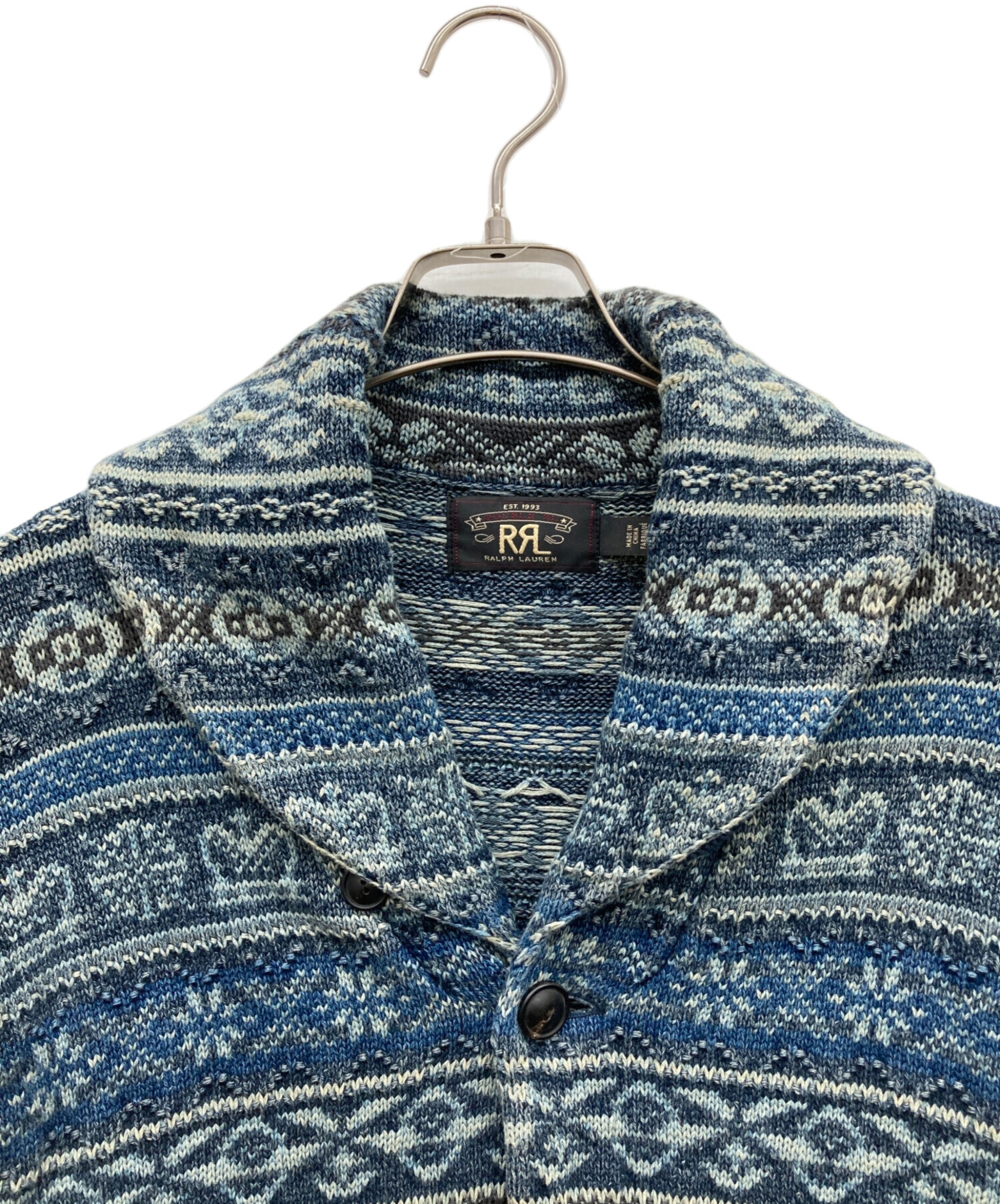中古・古着通販】RRL (ダブルアールエル) ショールカラーカーディガン