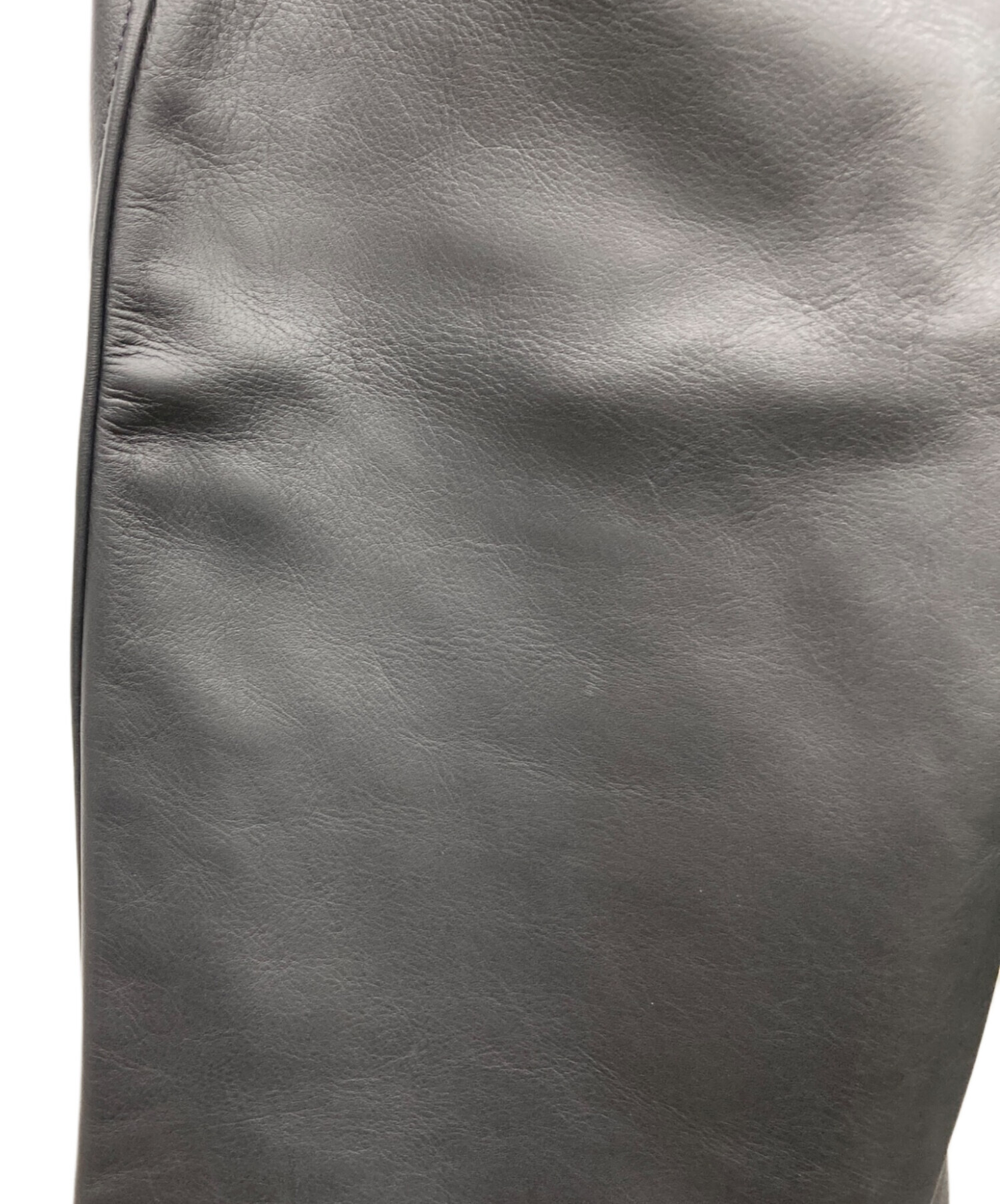 中古・古着通販】Schott (ショット) レザーフレアパンツ バイカータグ