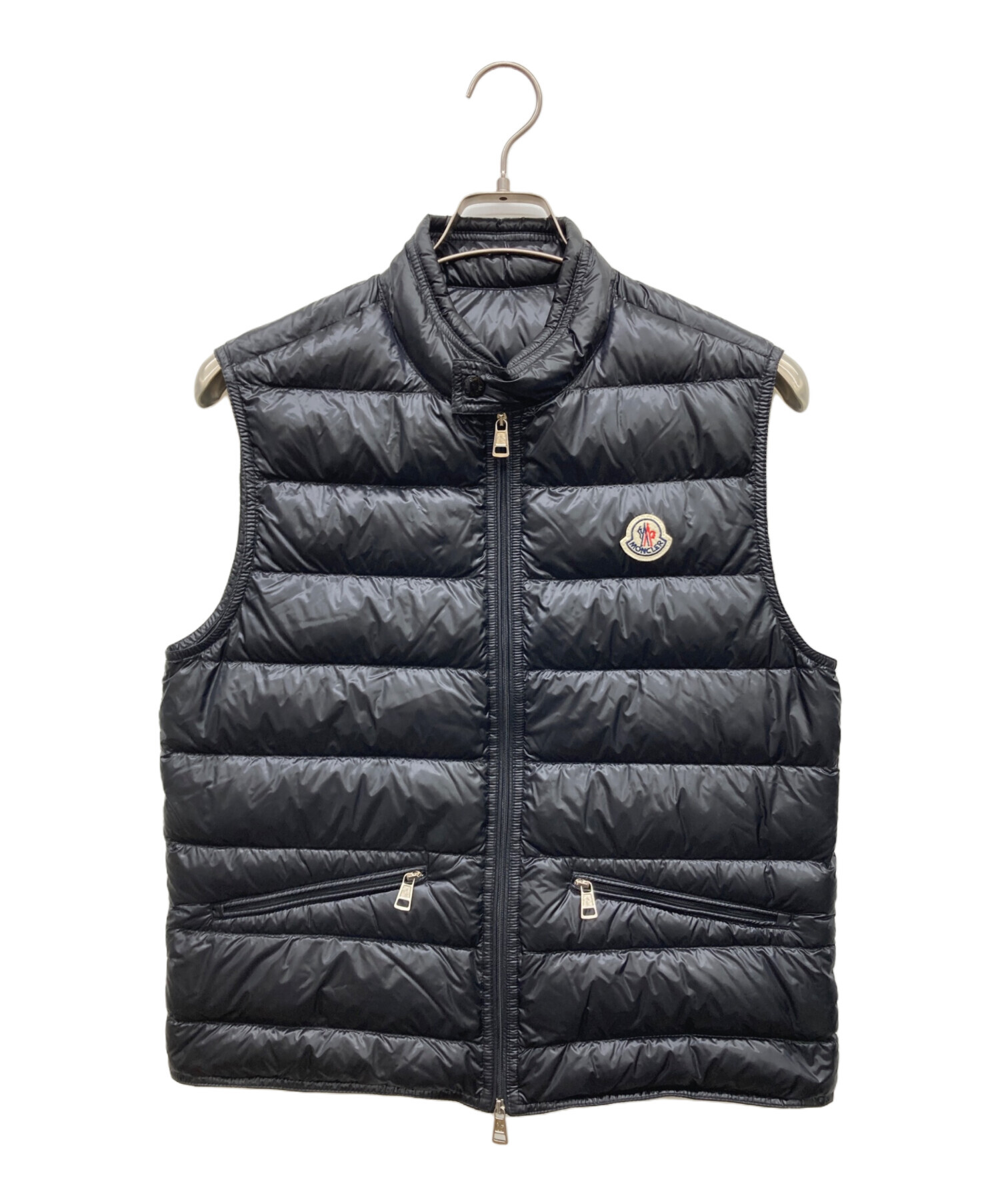 中古・古着通販】MONCLER (モンクレール) GUIダウンベスト ブラック