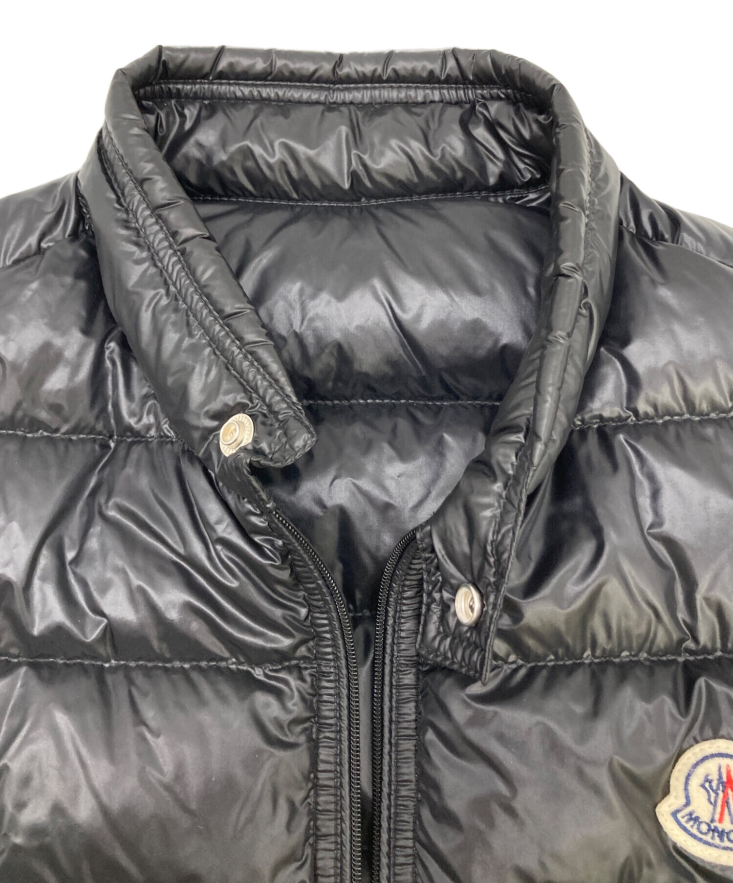 中古・古着通販】MONCLER (モンクレール) GUIダウンベスト ブラック