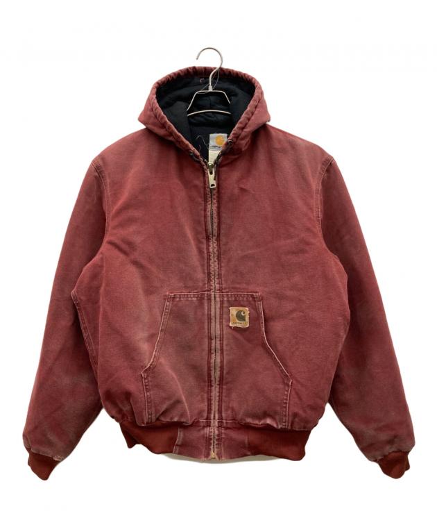 Carhartt ダック地 アクティブジャケット ボルドー 中古・古着通販】CarHartt (カーハート) アクティブジャケット