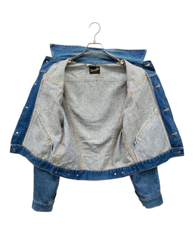 中古・古着通販】Wrangler (ラングラー) 80s 124MJデニムジャケット 黒