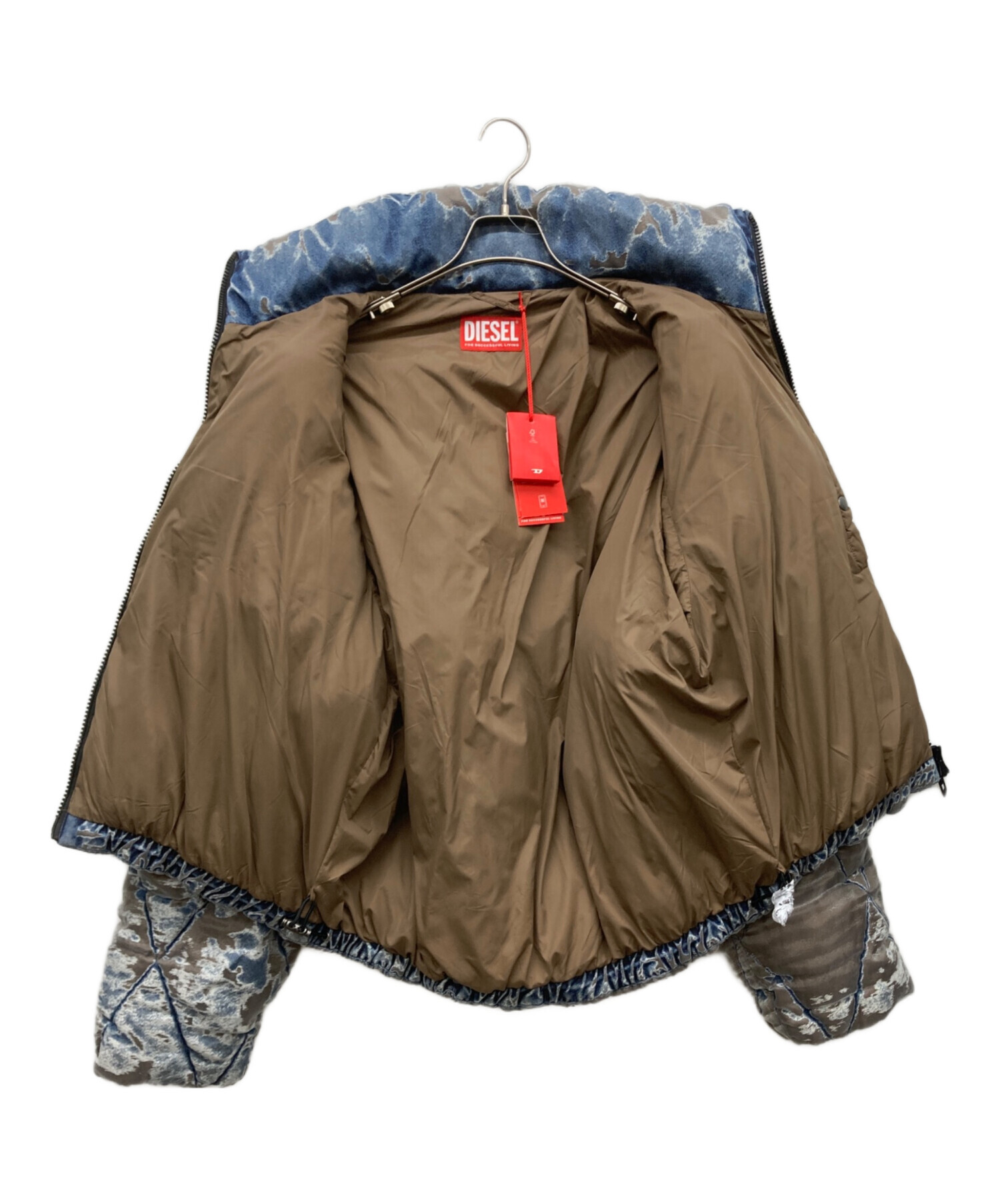 中古・古着通販】DIESEL (ディーゼル) ジップアップパファージャケット