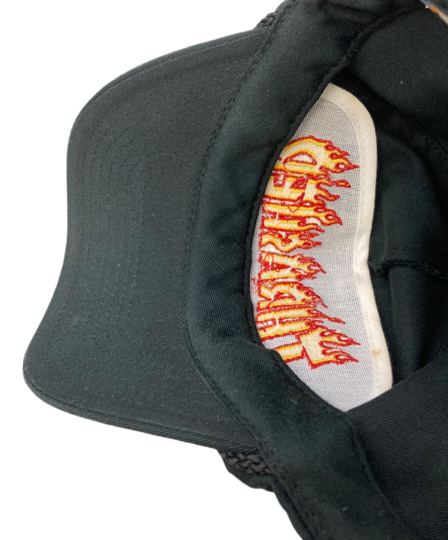 中古・古着通販】THRASHER (スラッシャー) 90s フレイムロゴキャップ