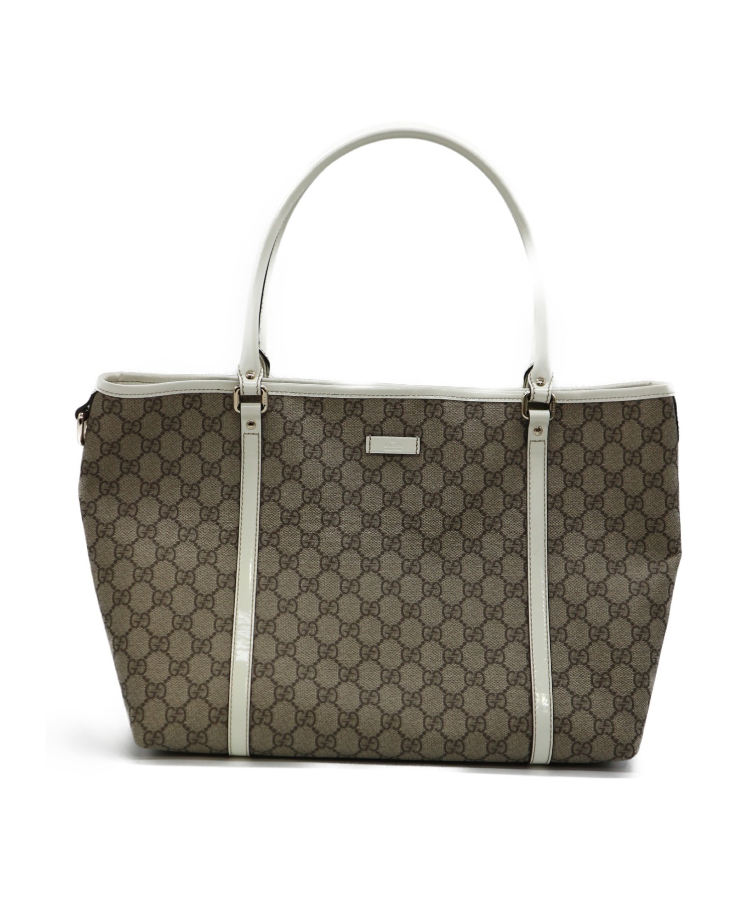 中古・古着通販】GUCCI (グッチ) トートバッグ ブラウン GGプラス 