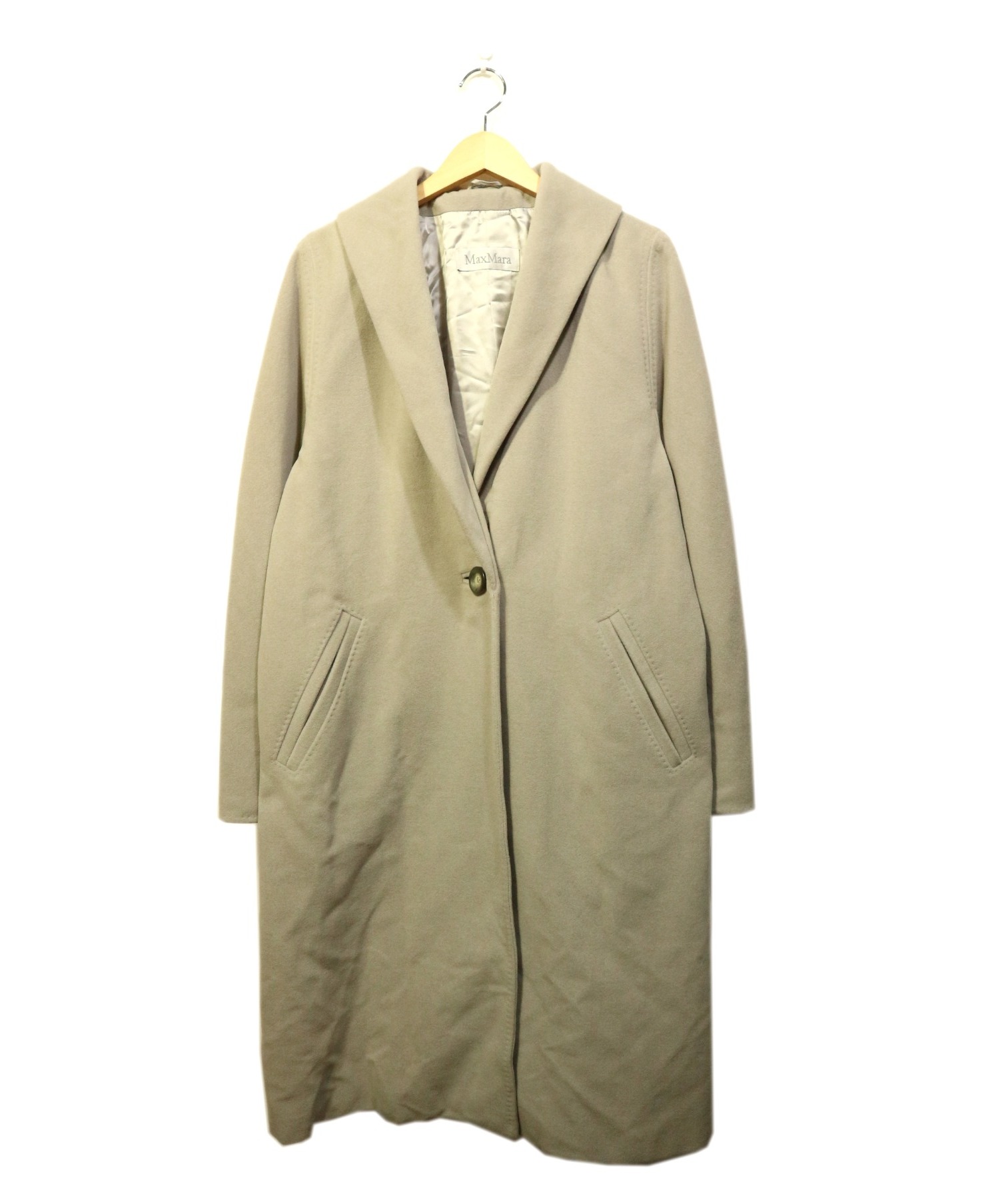 Max Mara（マックスマーラ） ウールチェスターコート サイズ38 中古・古着通販】MaxMara (マックスマーラ) ウールチェスターコート