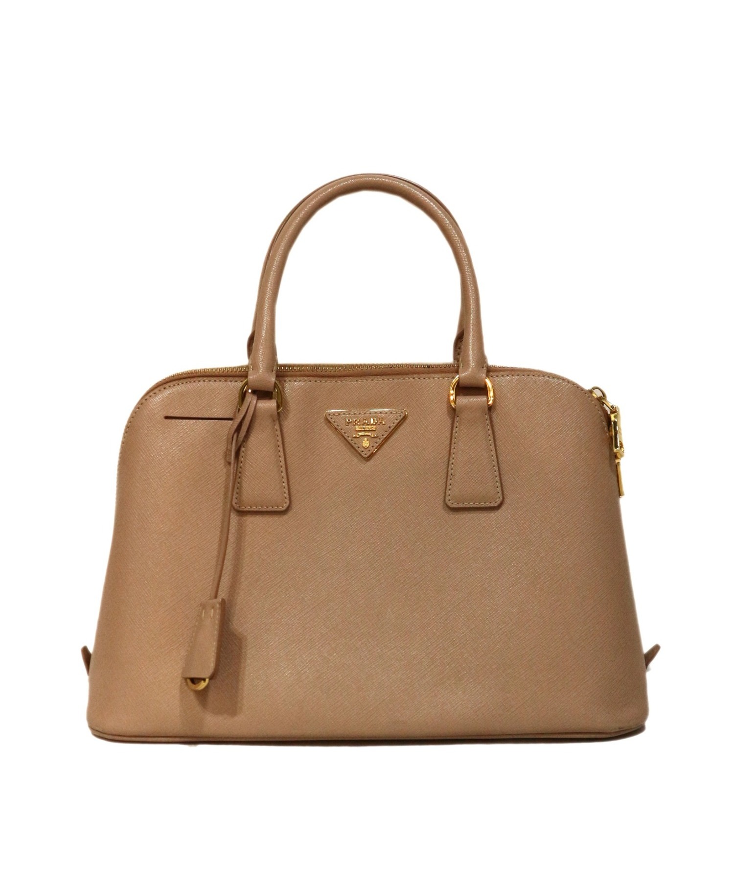 PRADA プラダ　2way バック 中古・古着通販】PRADA (プラダ) 2WAYバッグ ベージュ BL0837